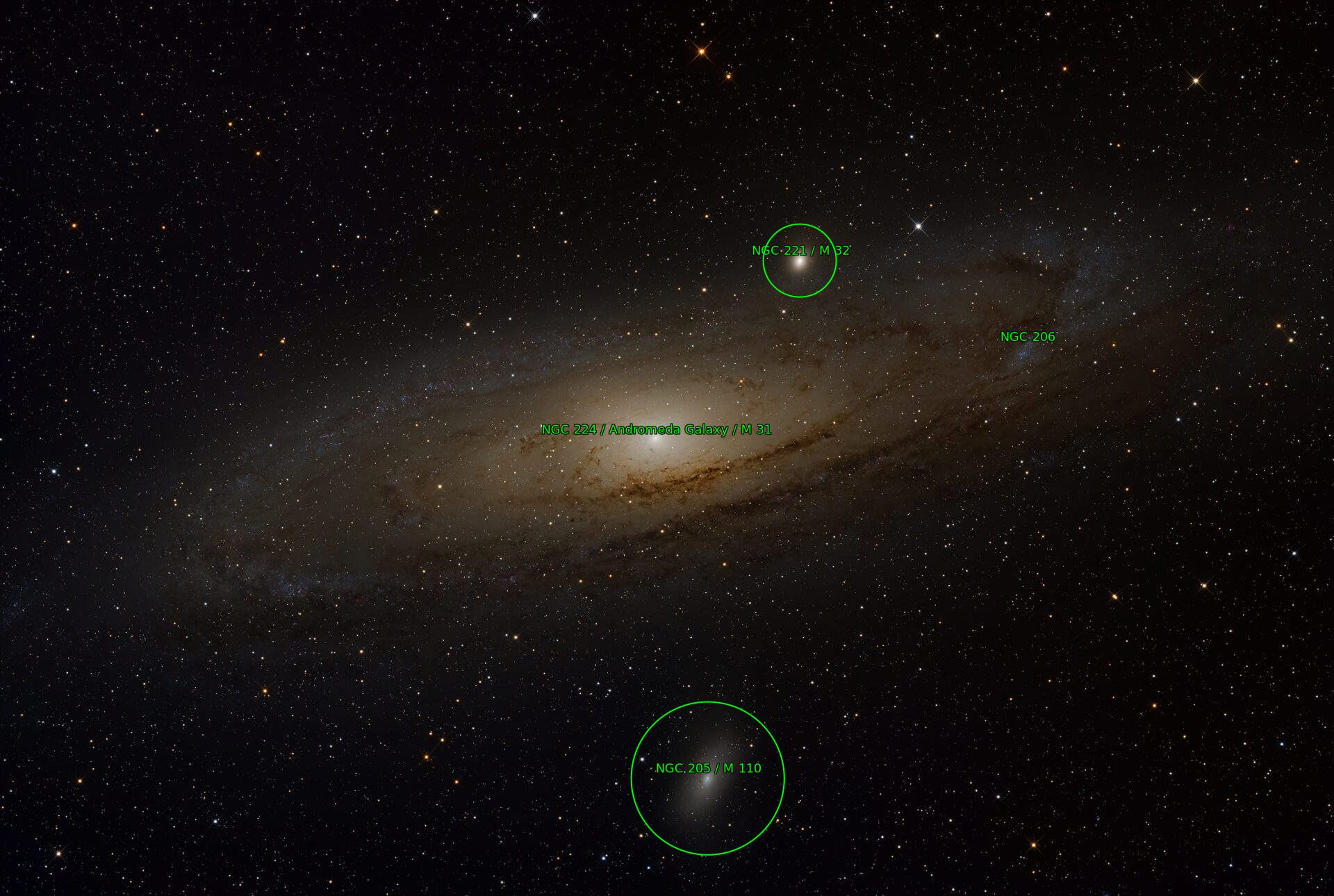 Sternkarten-Overlay (Astrometry.net)