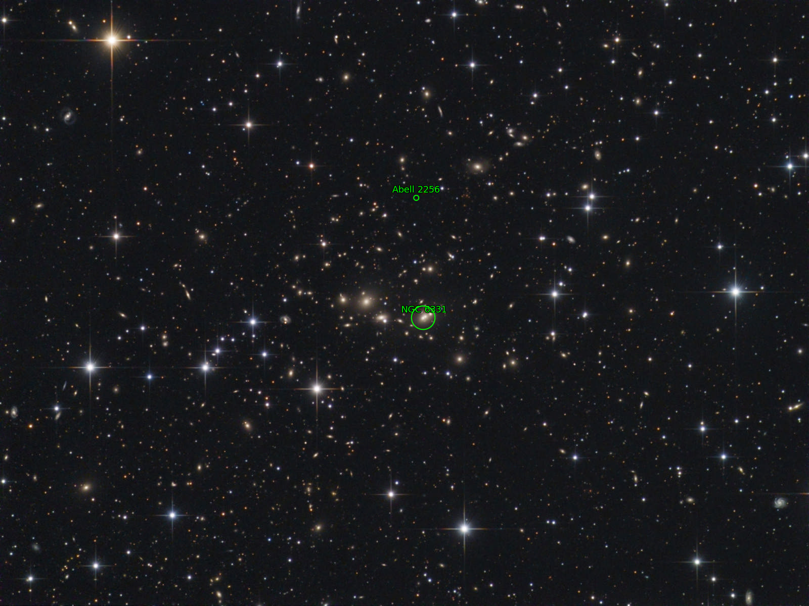 Sternkarten-Overlay (Astrometry.net)