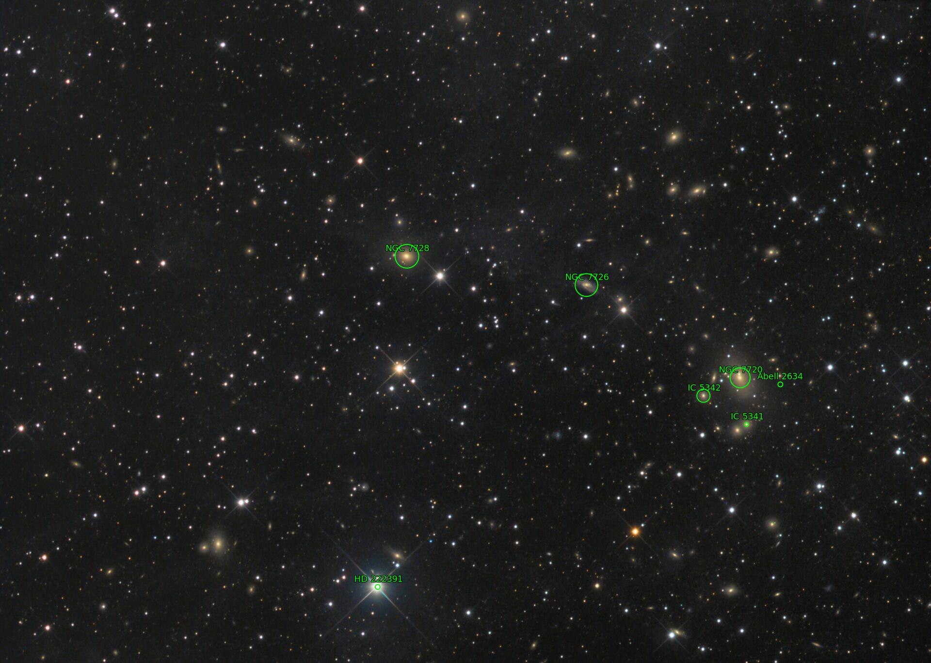 Sternkarten-Overlay (Astrometry.net)