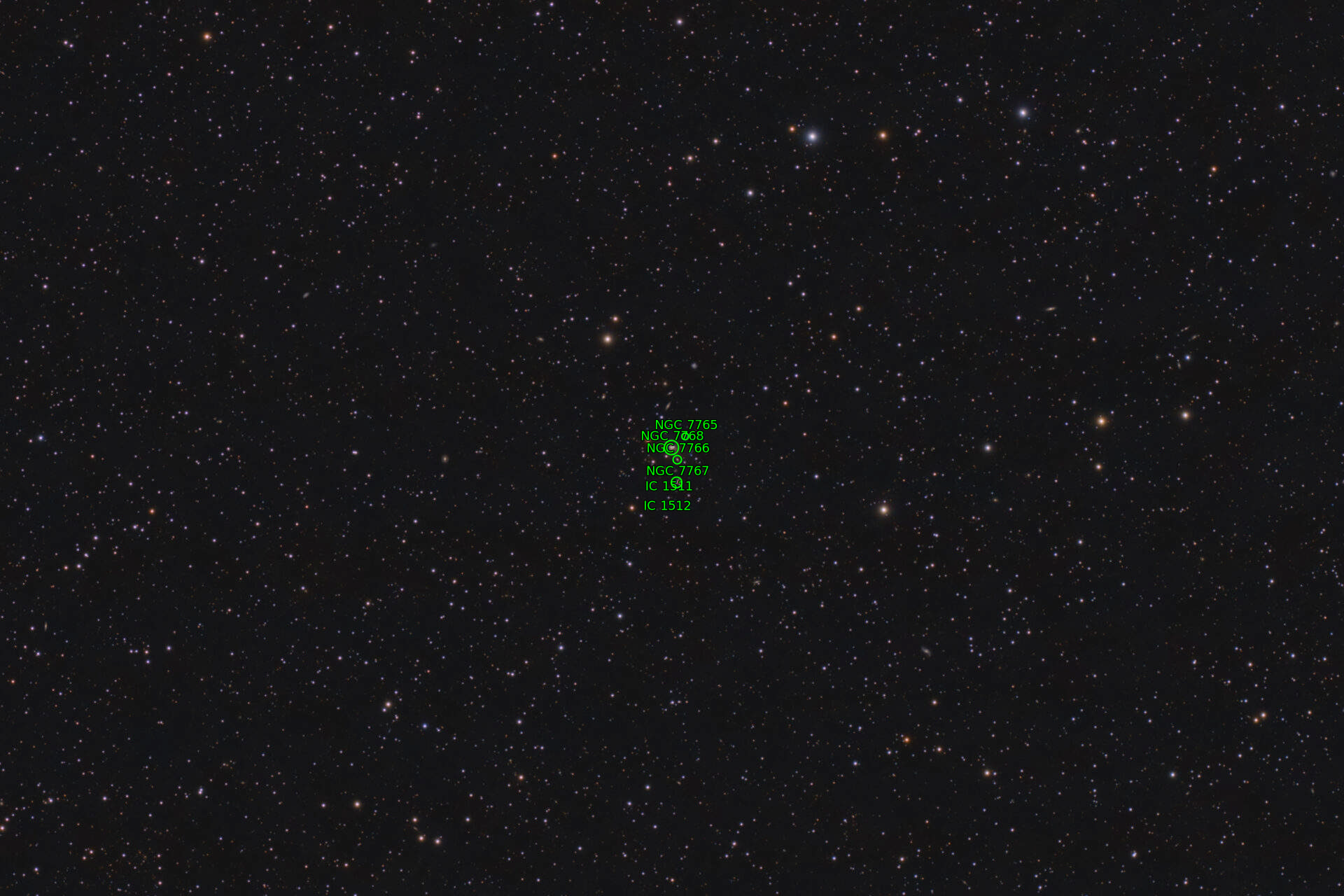 Sternkarten-Overlay (Astrometry.net)