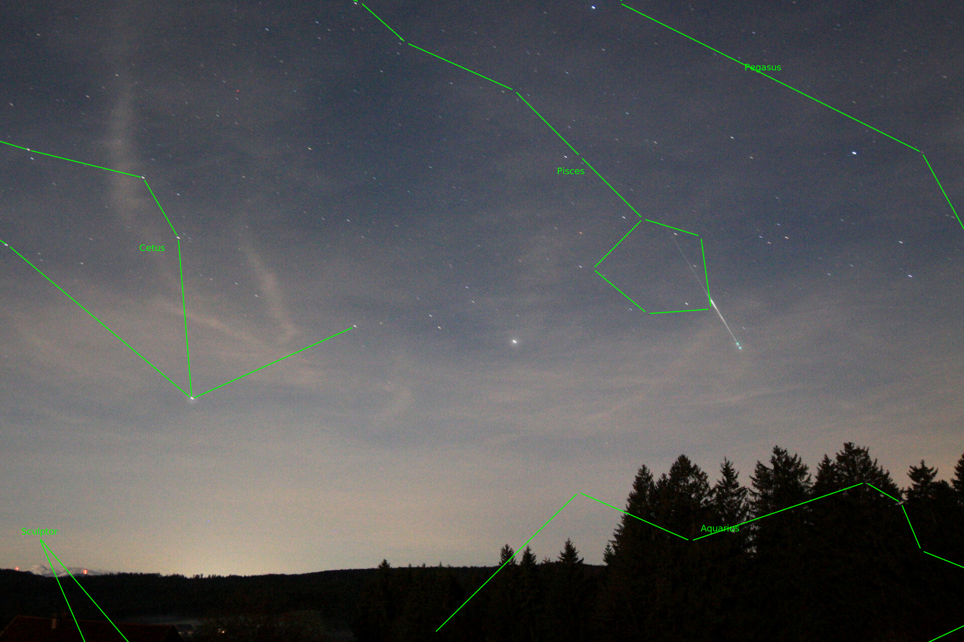Sternkarten-Overlay (Astrometry.net)