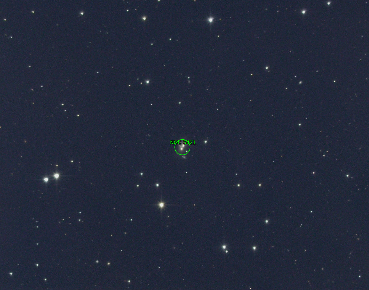 Sternkarten-Overlay (Astrometry.net)
