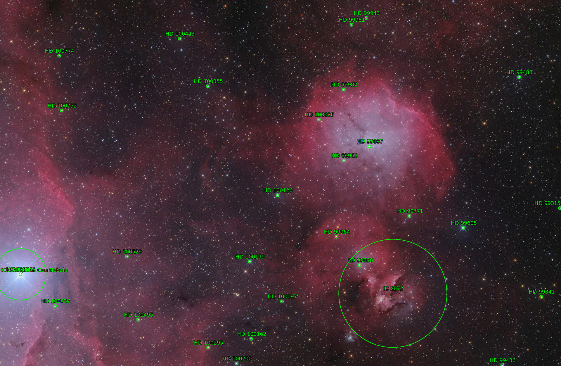 Sternkarten-Overlay (Astrometry.net)
