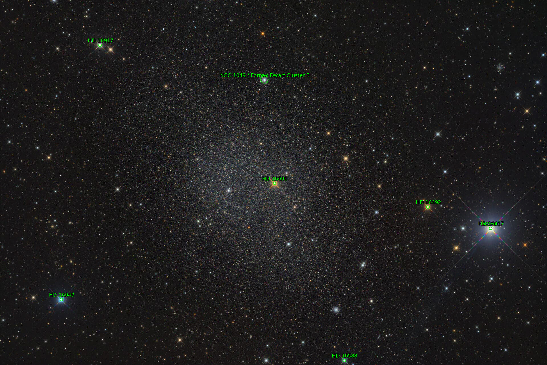 Sternkarten-Overlay (Astrometry.net)
