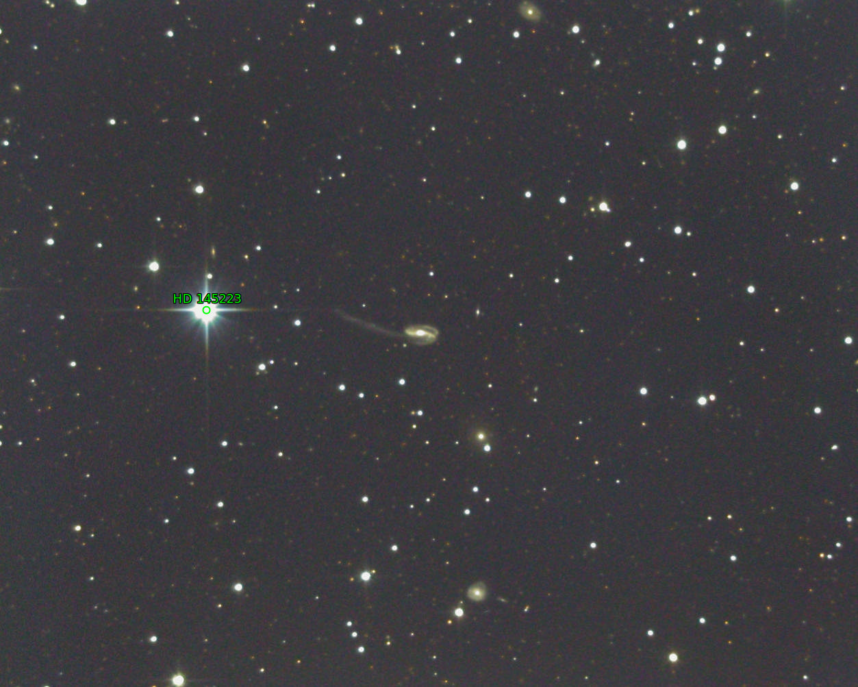Sternkarten-Overlay (Astrometry.net)