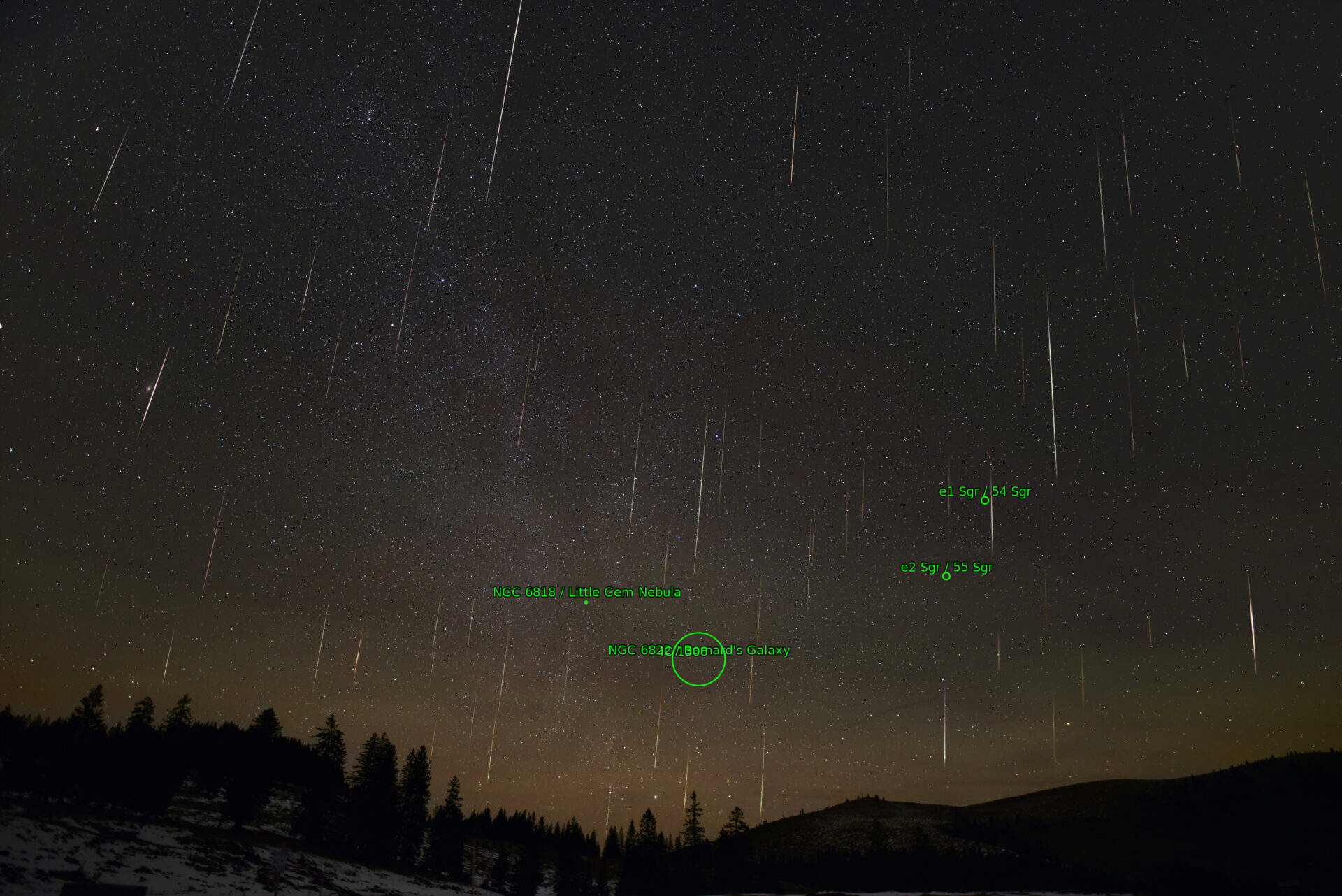 Sternkarten-Overlay (Astrometry.net)