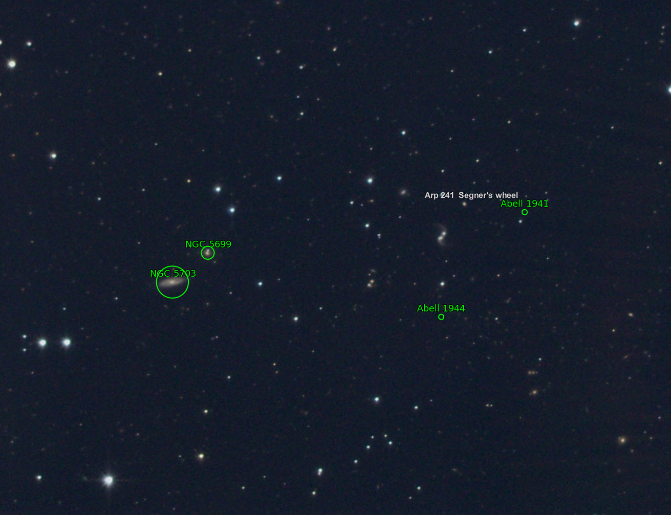 Sternkarten-Overlay (Astrometry.net)