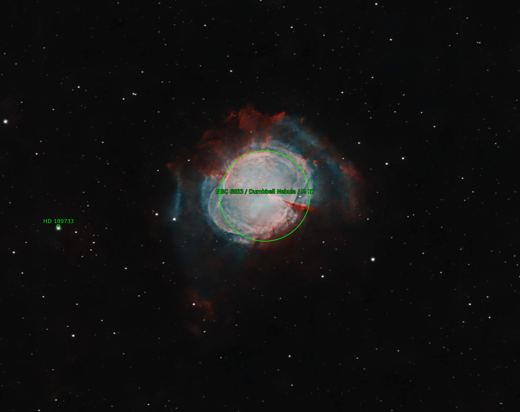 Sternkarten-Overlay (Astrometry.net)