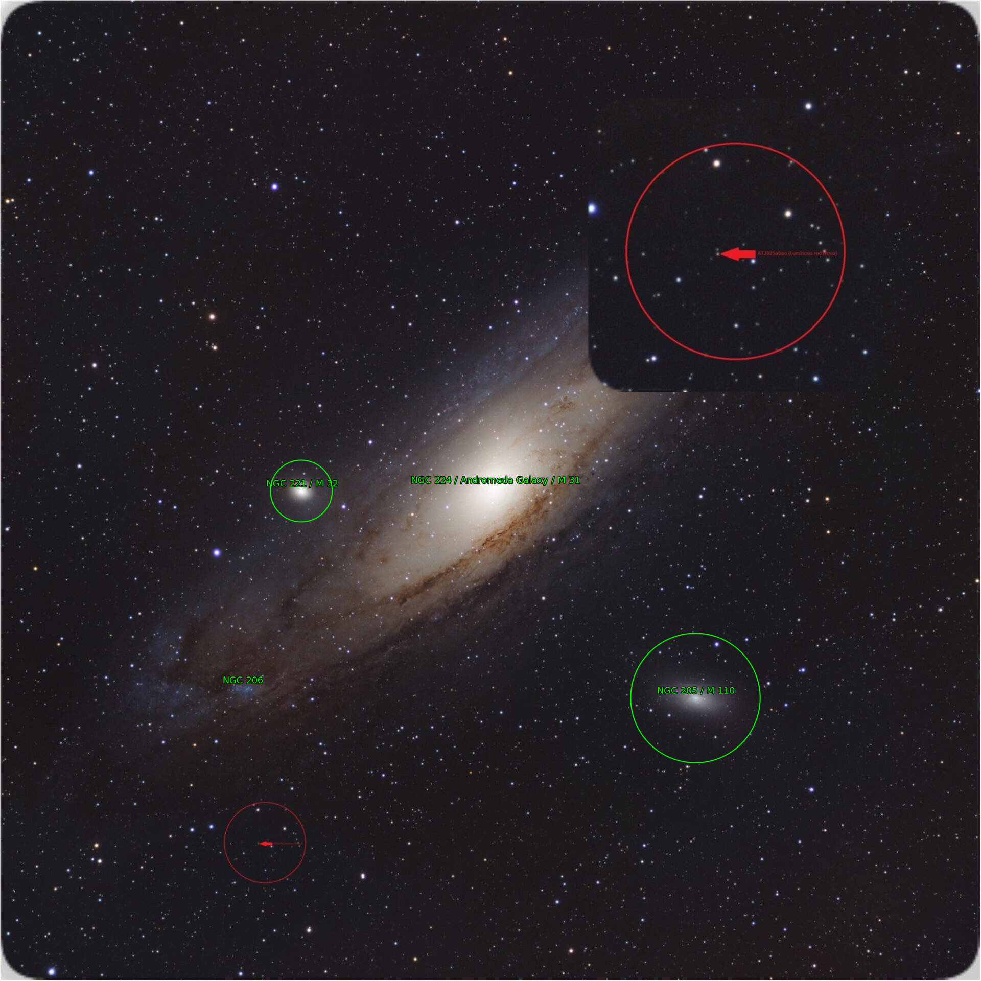 Sternkarten-Overlay (Astrometry.net)