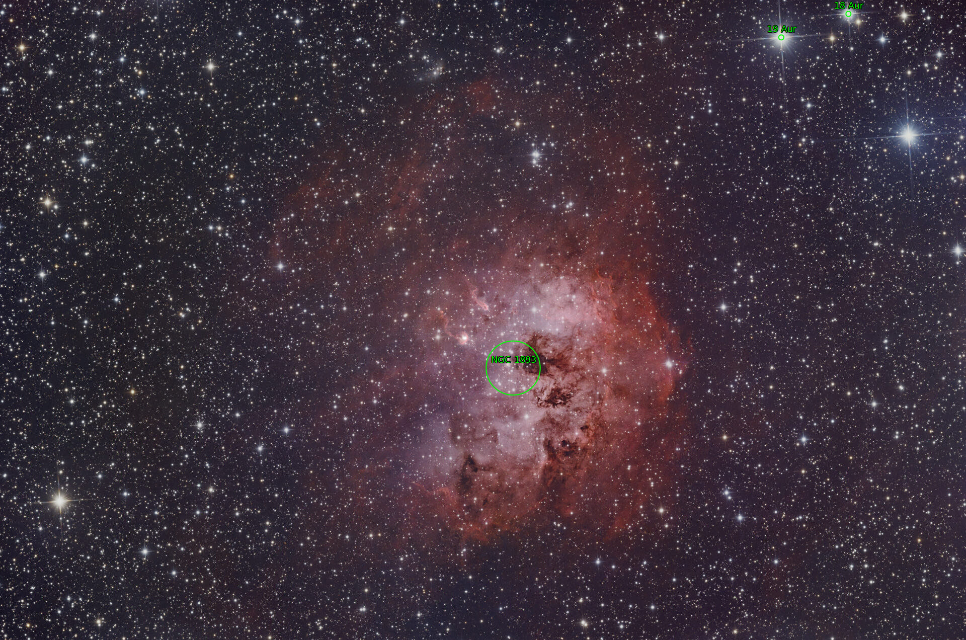 Sternkarten-Overlay (Astrometry.net)