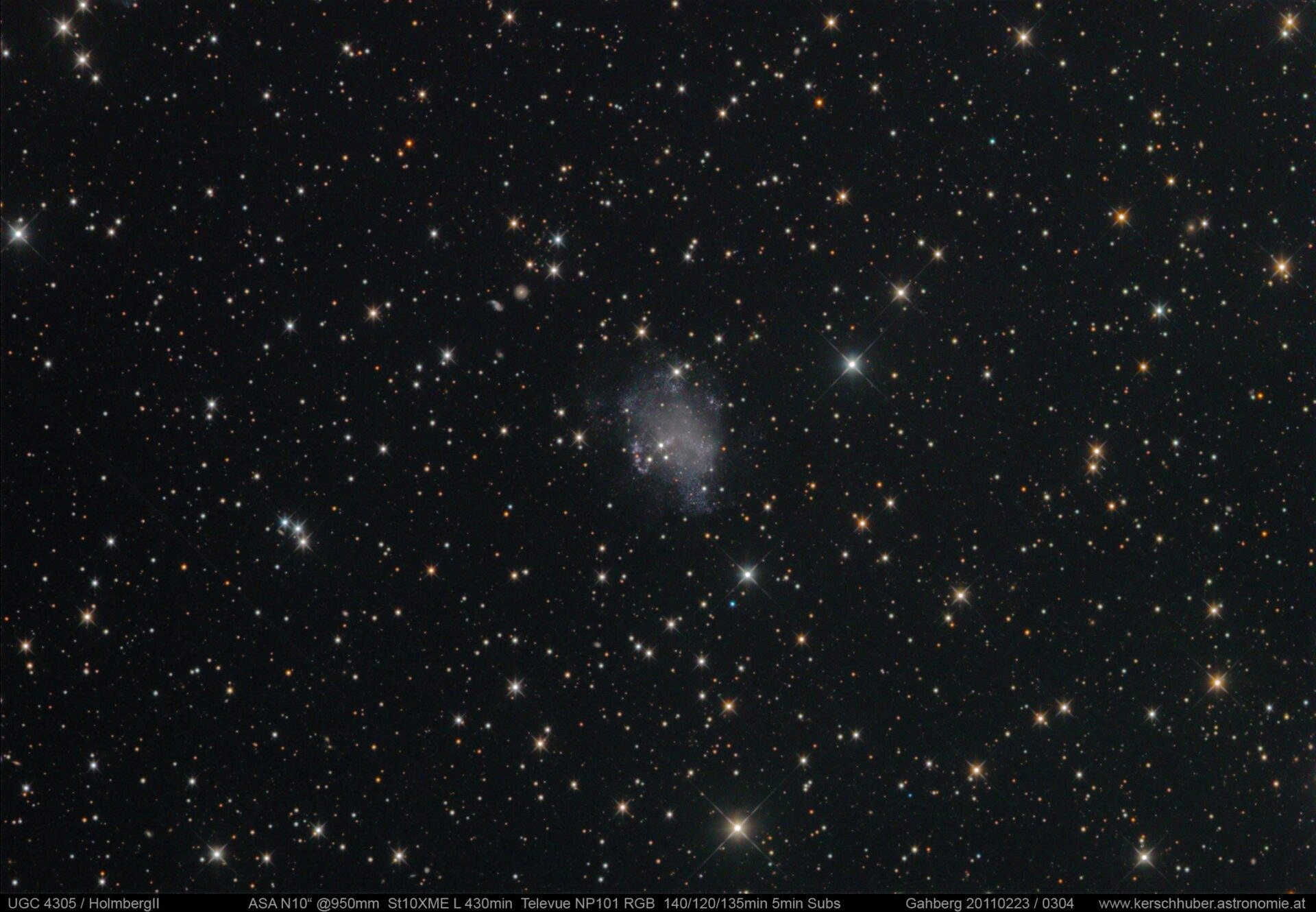 Sternkarten-Overlay (Astrometry.net)