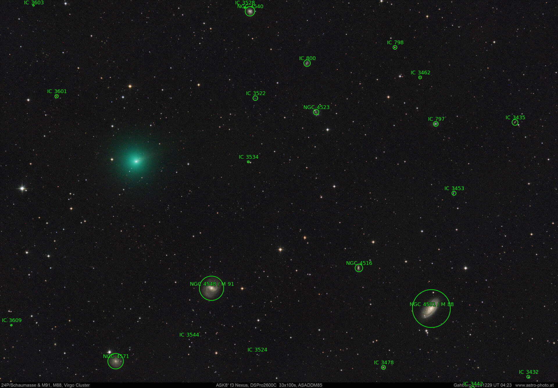 Sternkarten-Overlay (Astrometry.net)