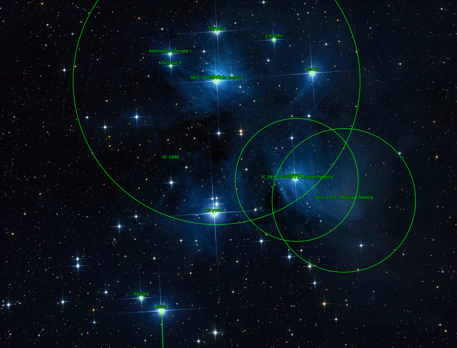Sternkarten-Overlay (Astrometry.net)