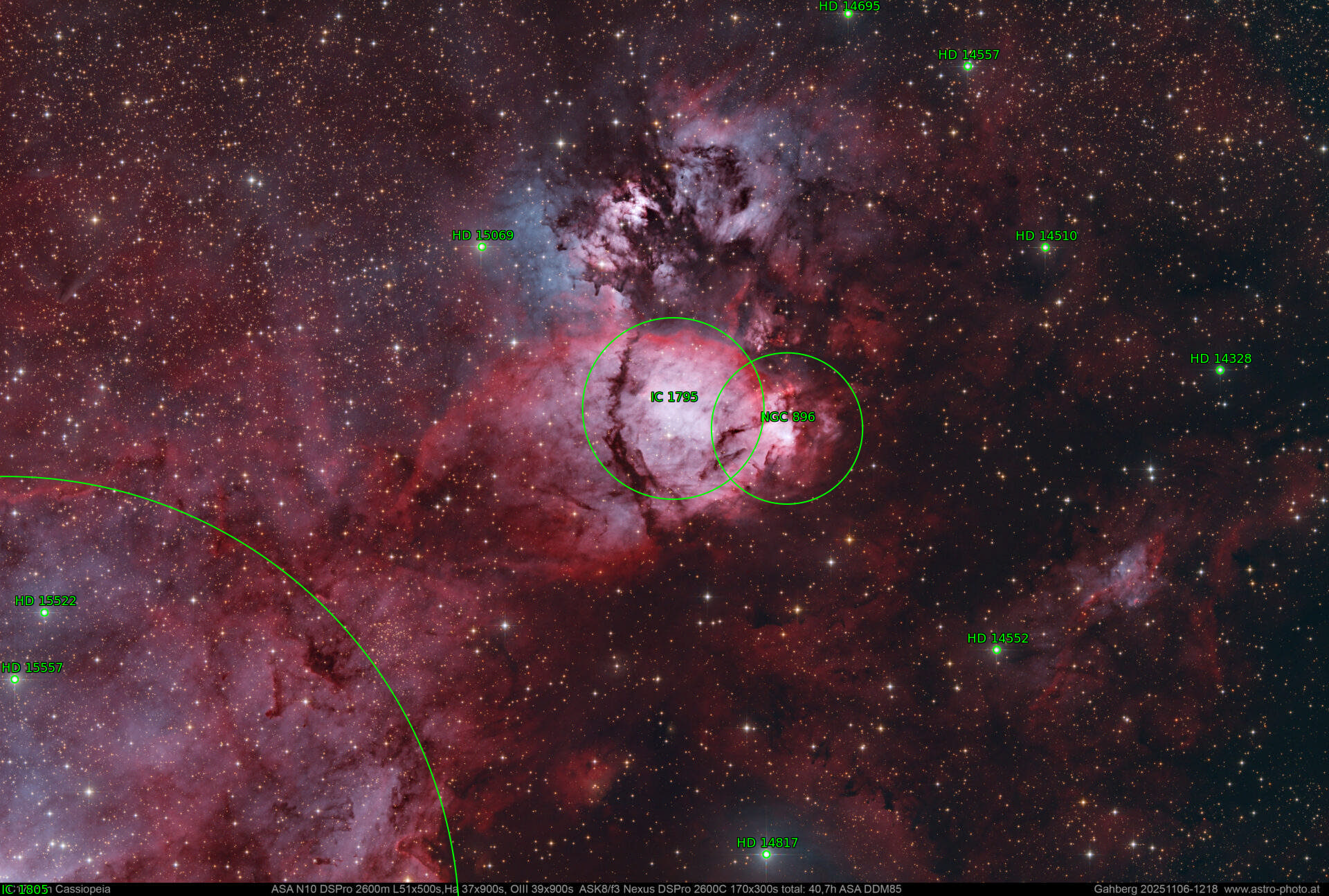 Sternkarten-Overlay (Astrometry.net)