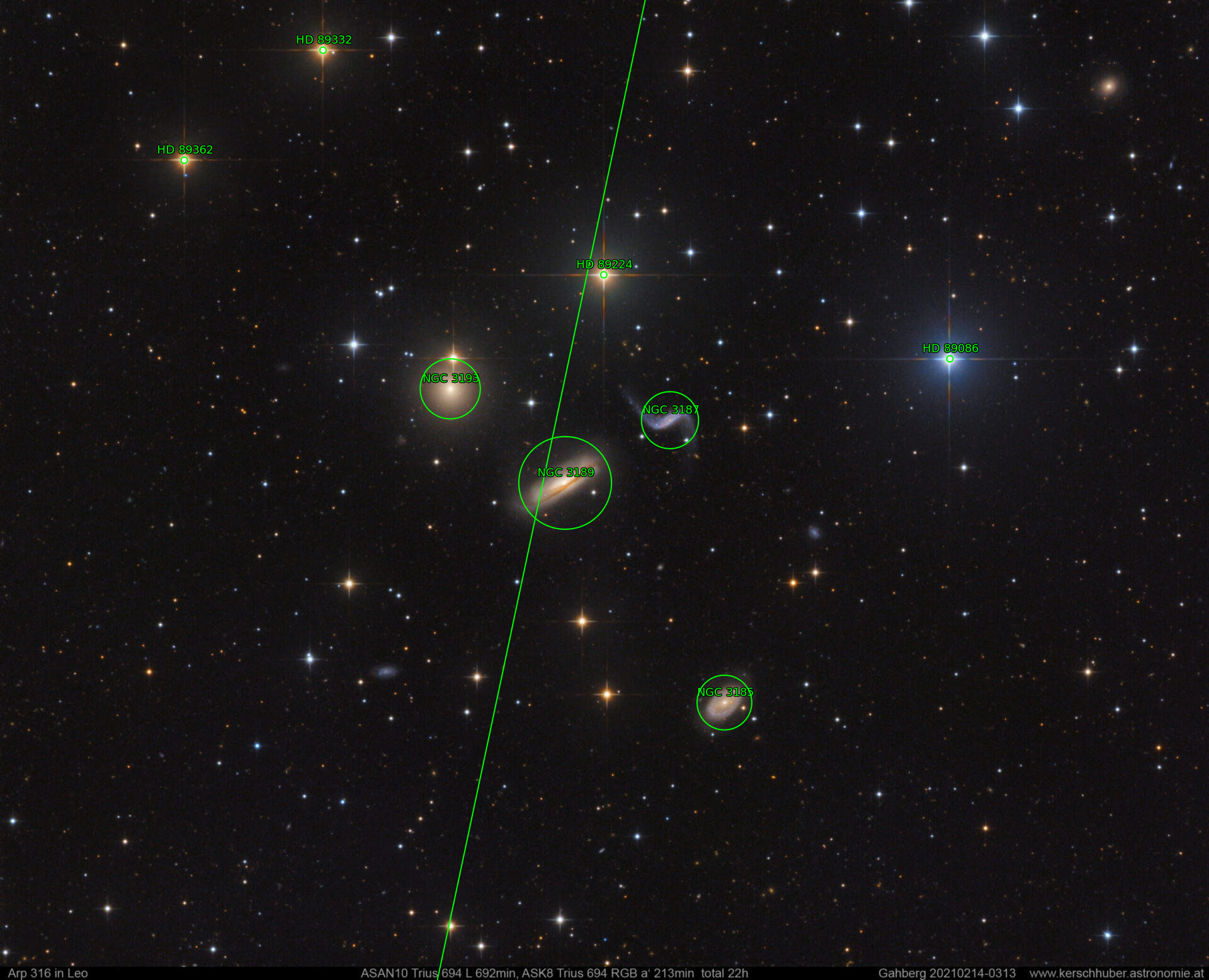 Sternkarten-Overlay (Astrometry.net)