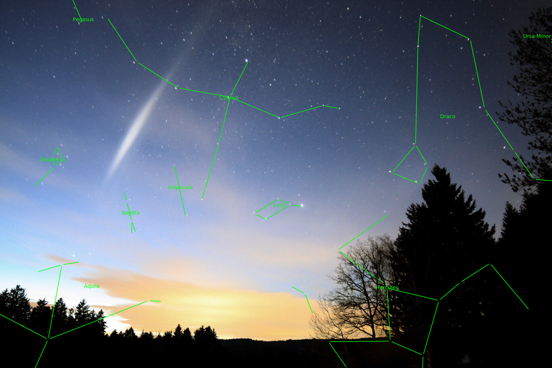 Sternkarten-Overlay (Astrometry.net)
