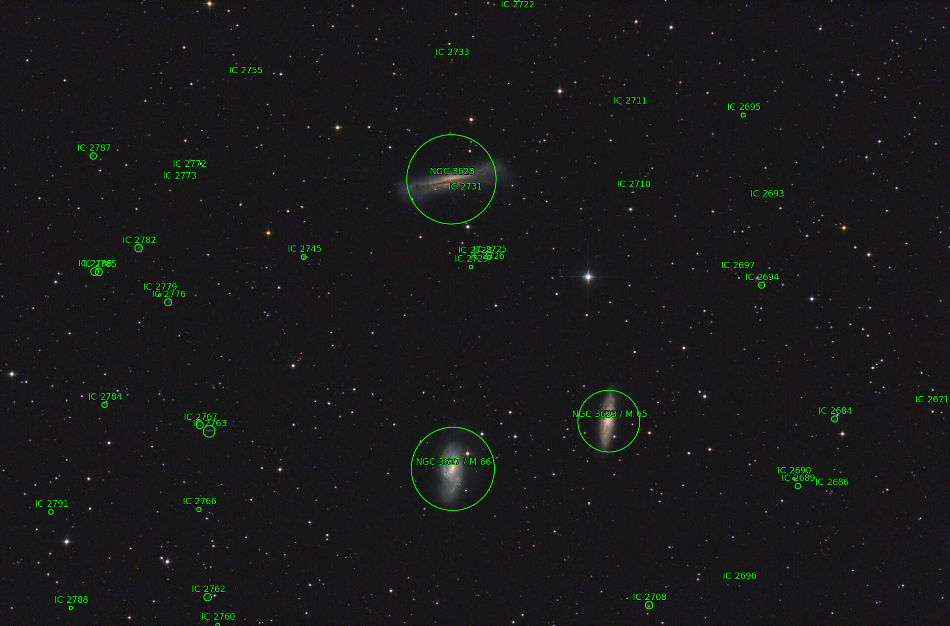 Sternkarten-Overlay (Astrometry.net)