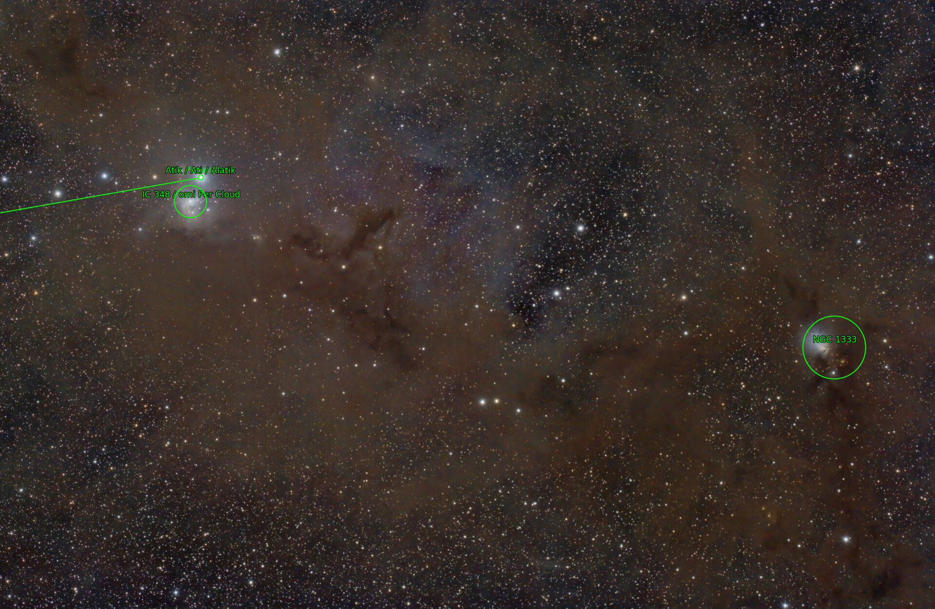 Sternkarten-Overlay (Astrometry.net)