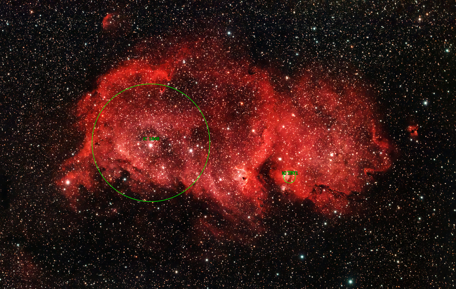 Sternkarten-Overlay (Astrometry.net)