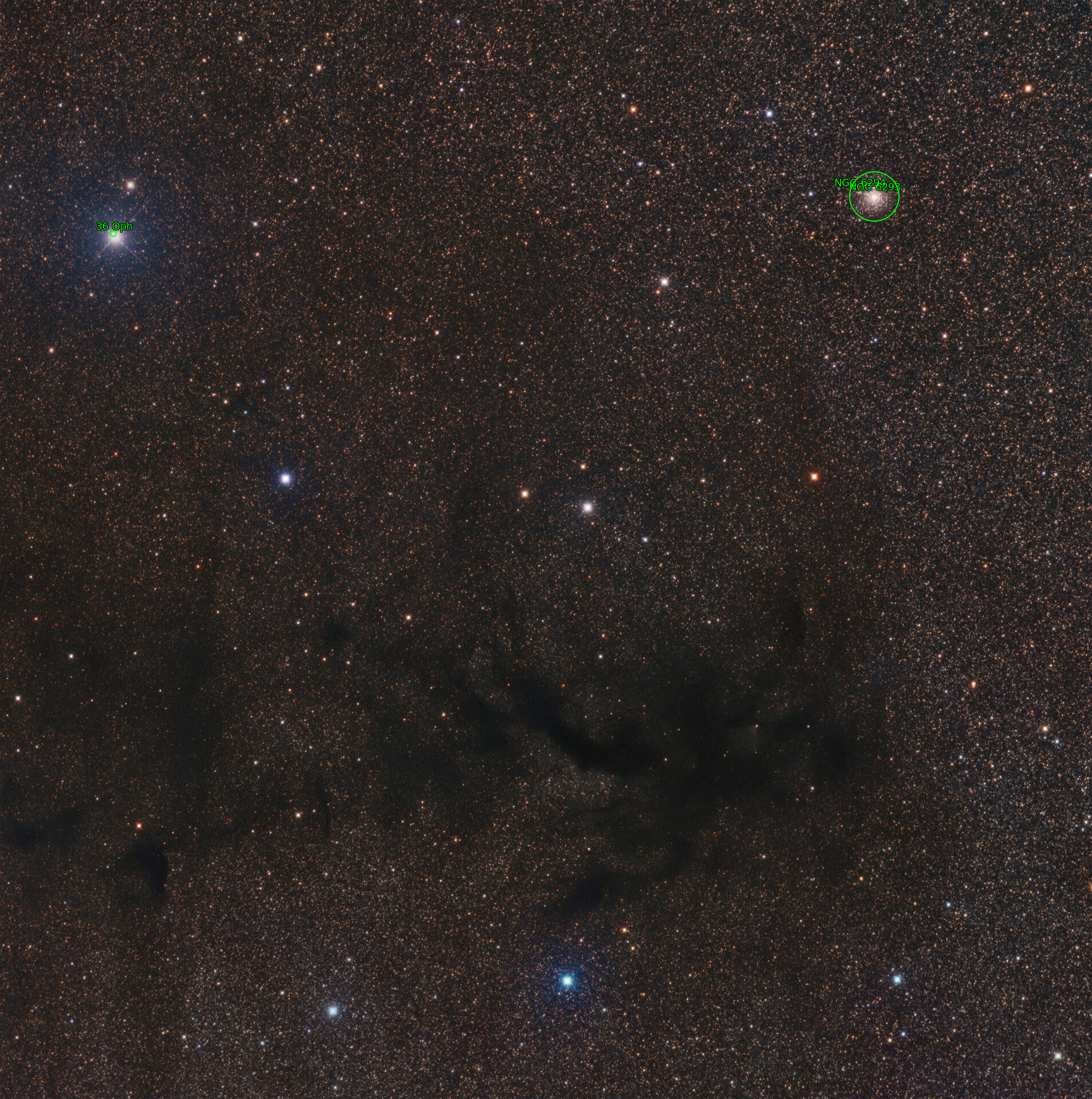 Sternkarten-Overlay (Astrometry.net)