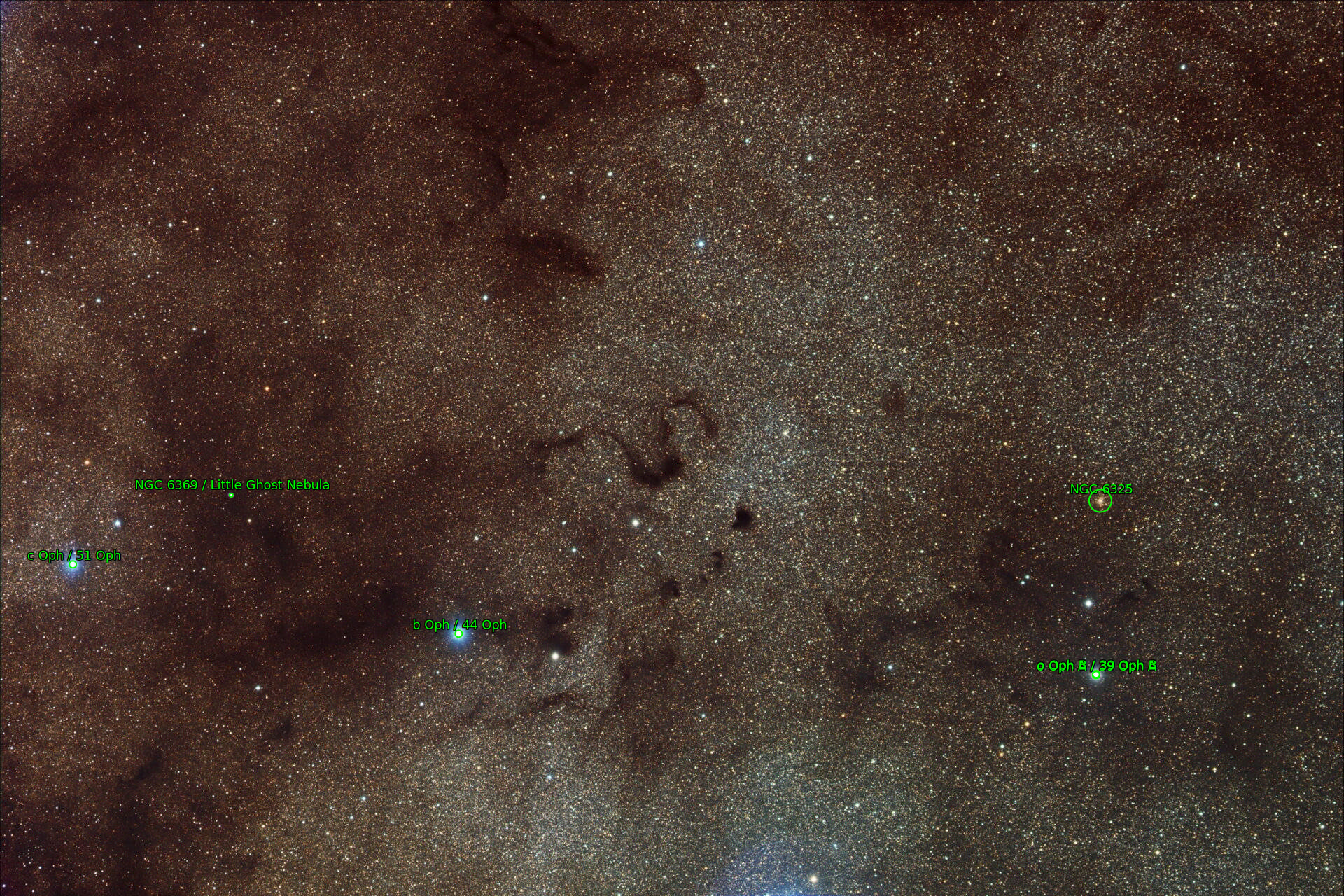 Sternkarten-Overlay (Astrometry.net)