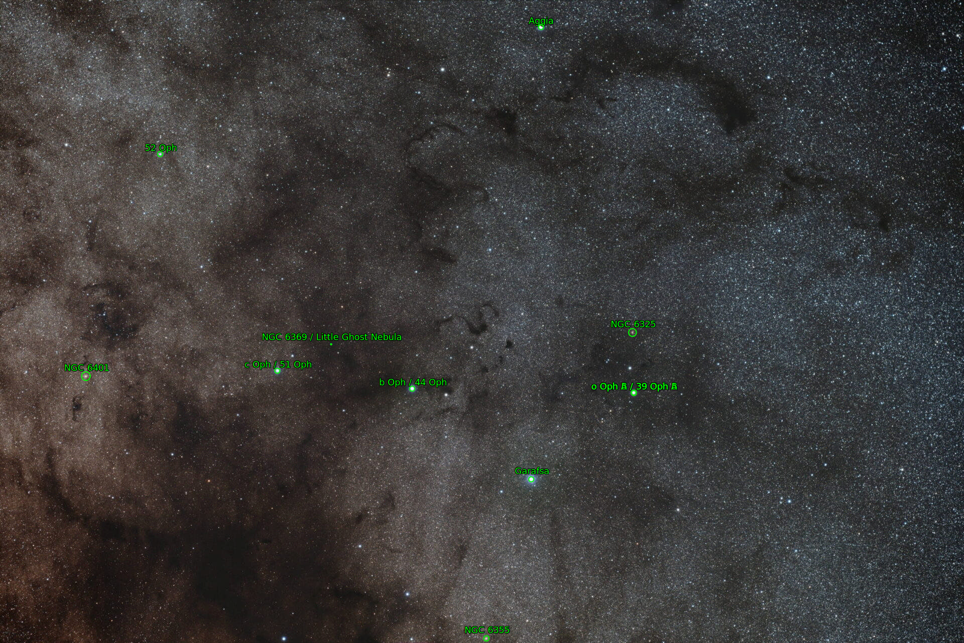 Sternkarten-Overlay (Astrometry.net)