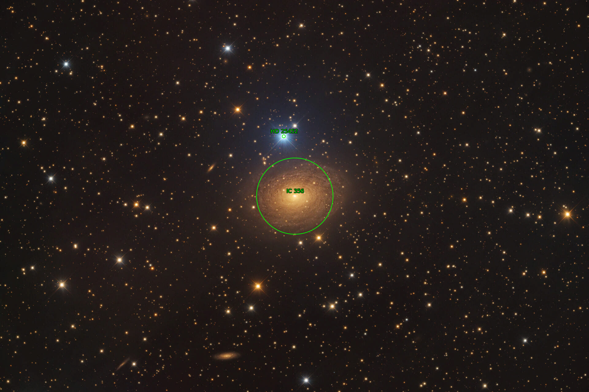 Sternkarten-Overlay (Astrometry.net)