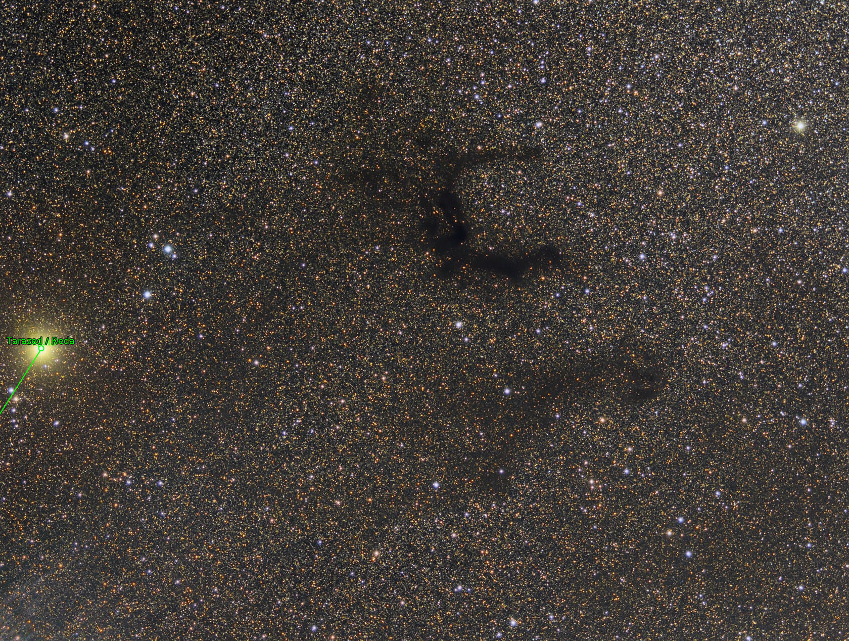 Sternkarten-Overlay (Astrometry.net)