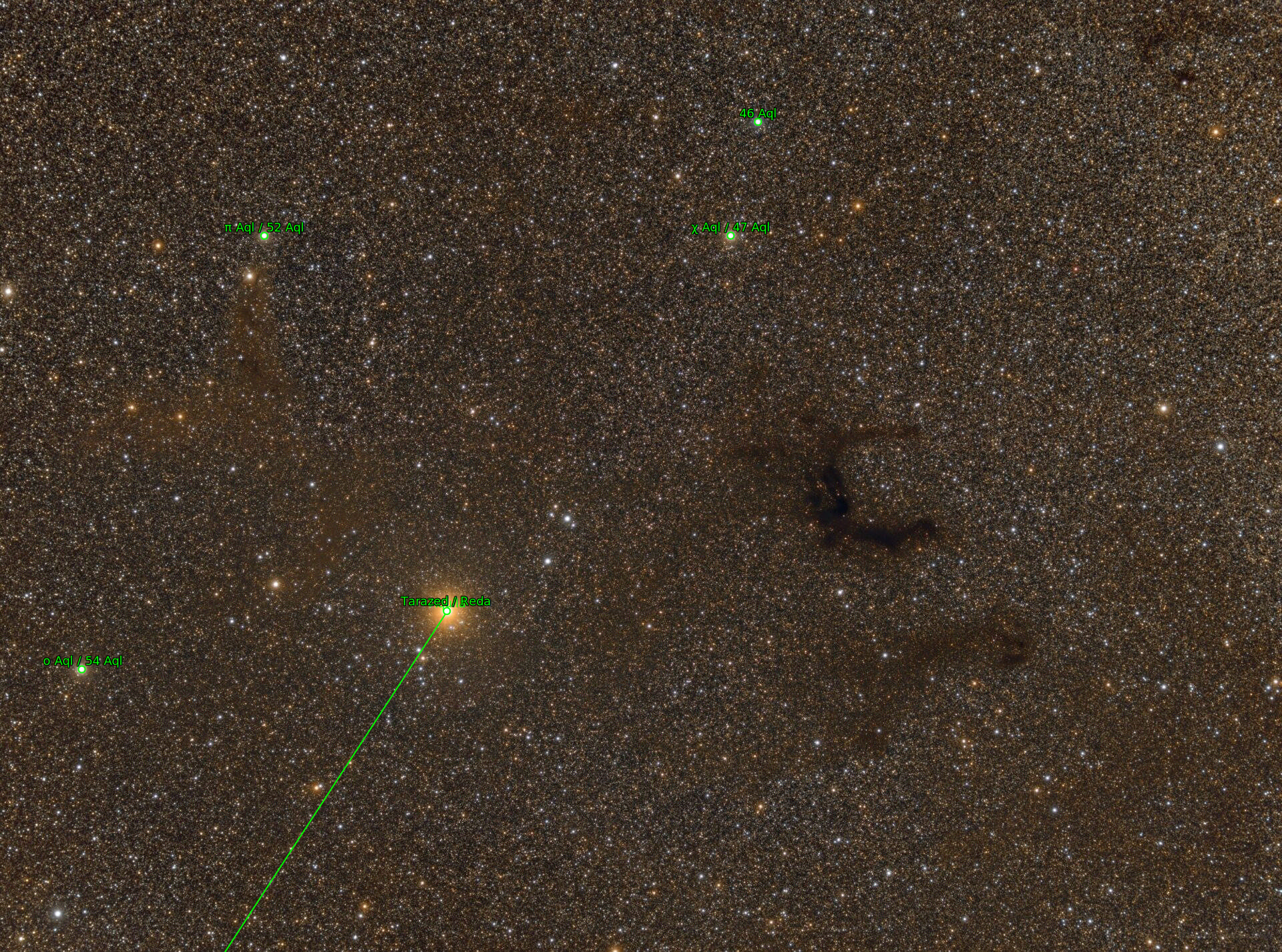 Sternkarten-Overlay (Astrometry.net)