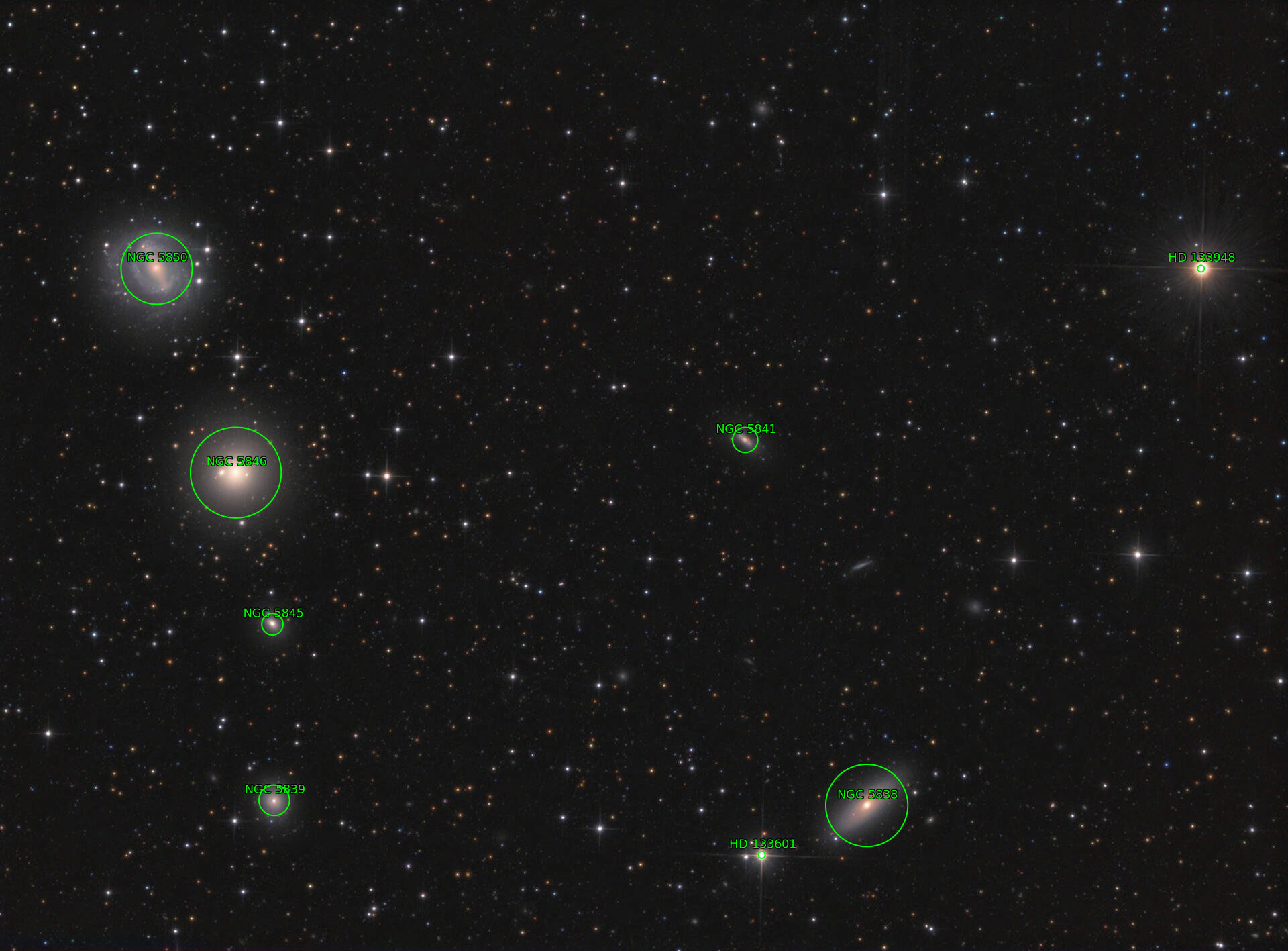 Sternkarten-Overlay (Astrometry.net)