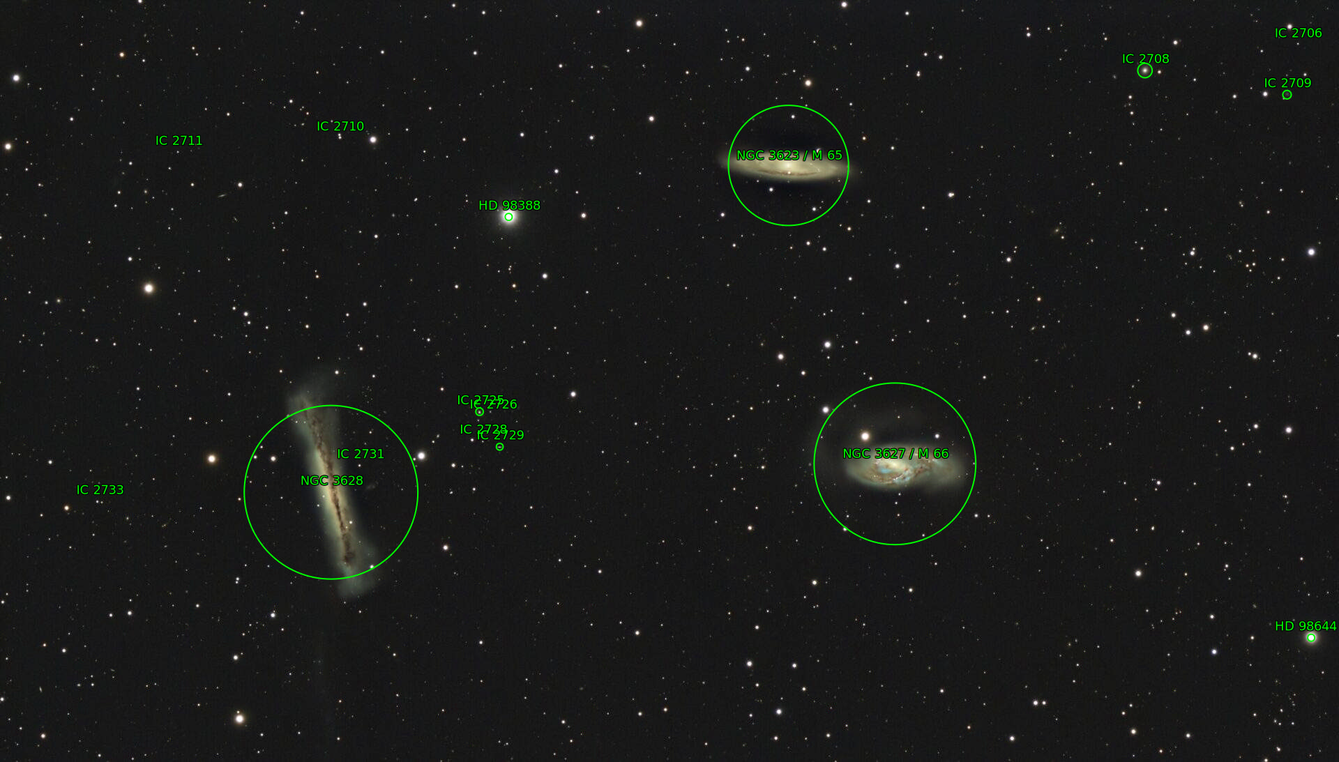 Sternkarten-Overlay (Astrometry.net)