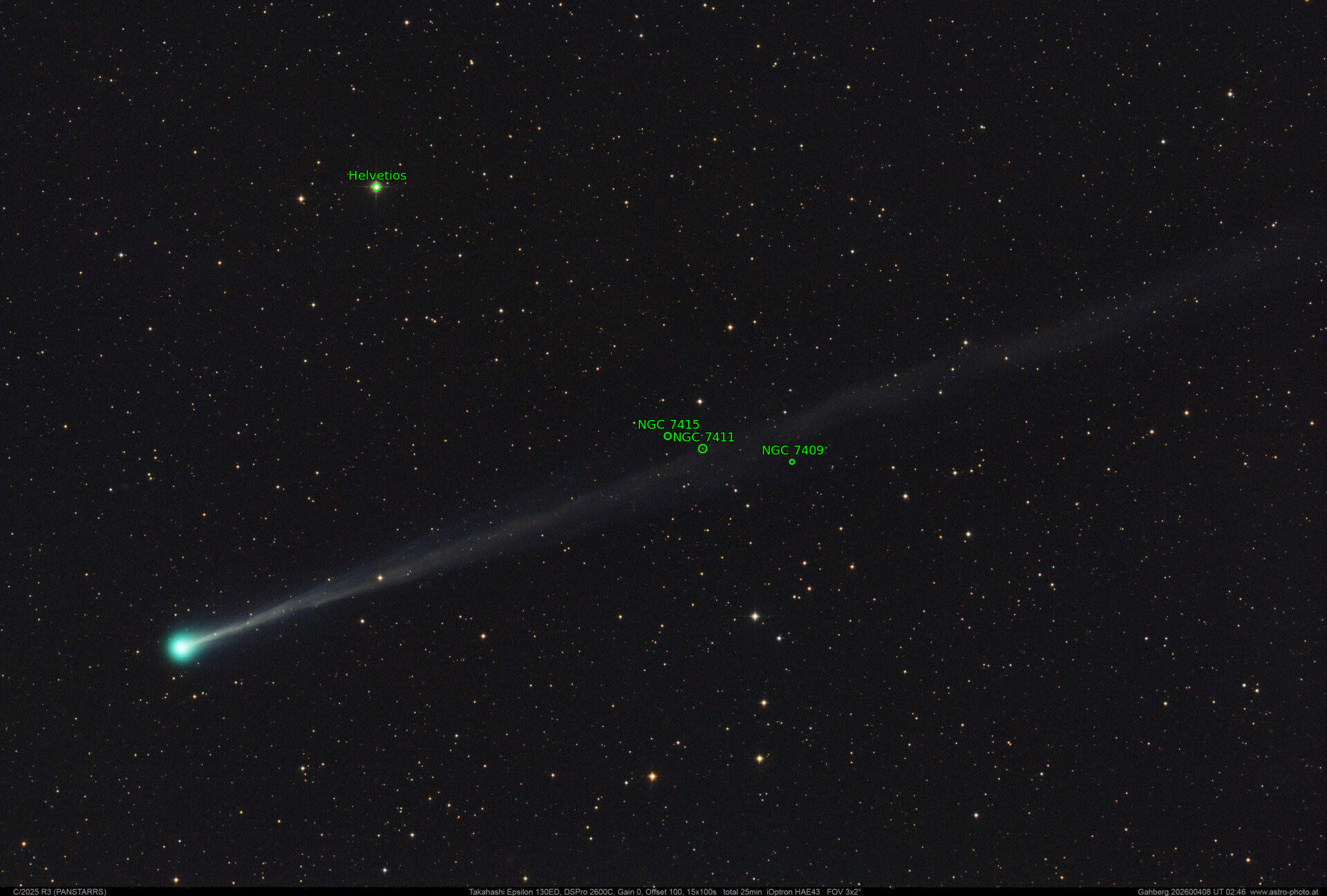 Sternkarten-Overlay (Astrometry.net)