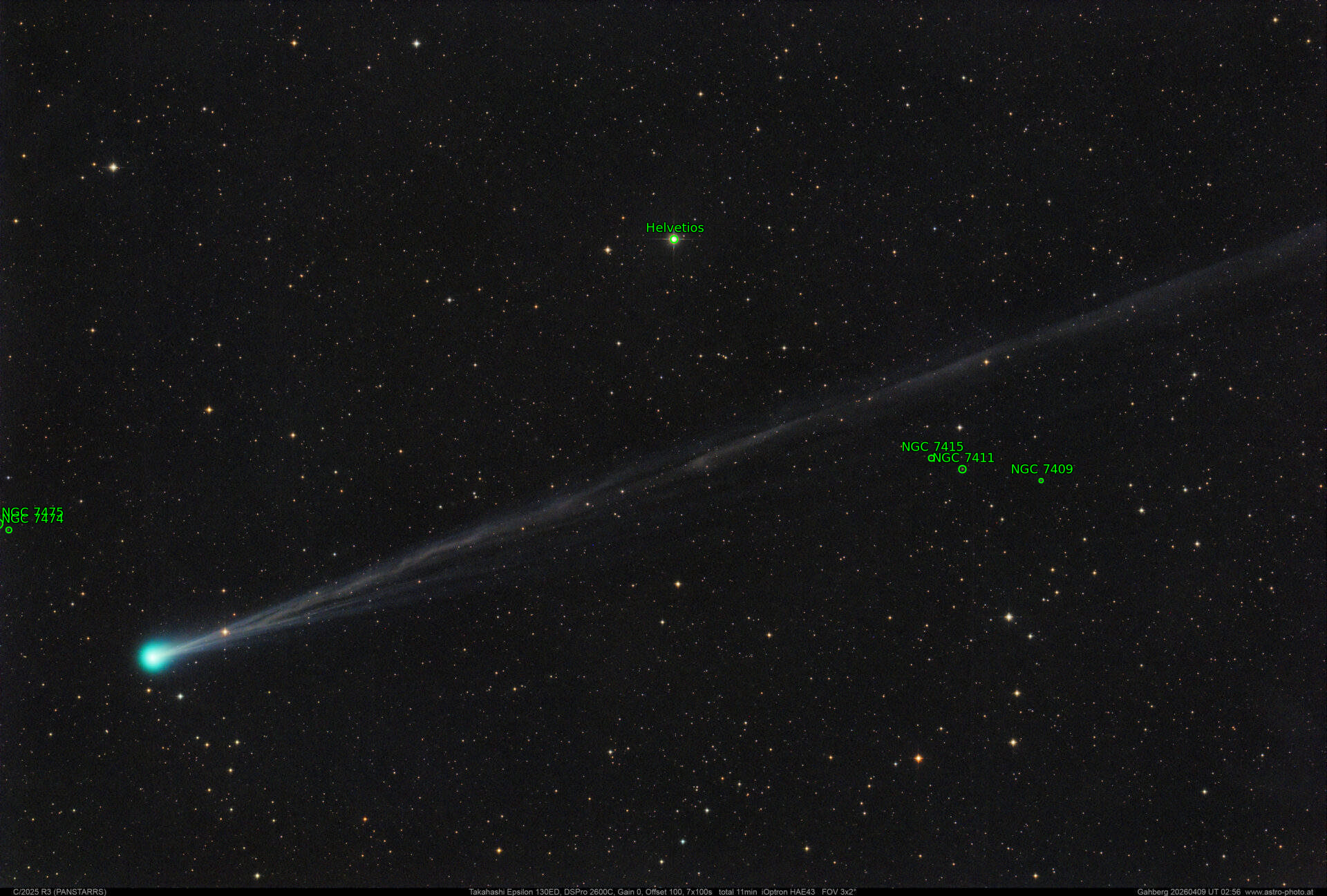 Sternkarten-Overlay (Astrometry.net)