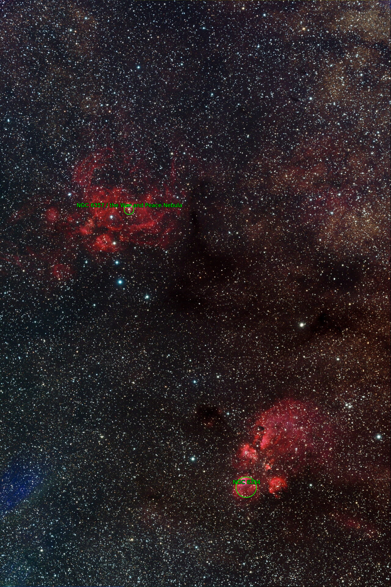 Sternkarten-Overlay (Astrometry.net)