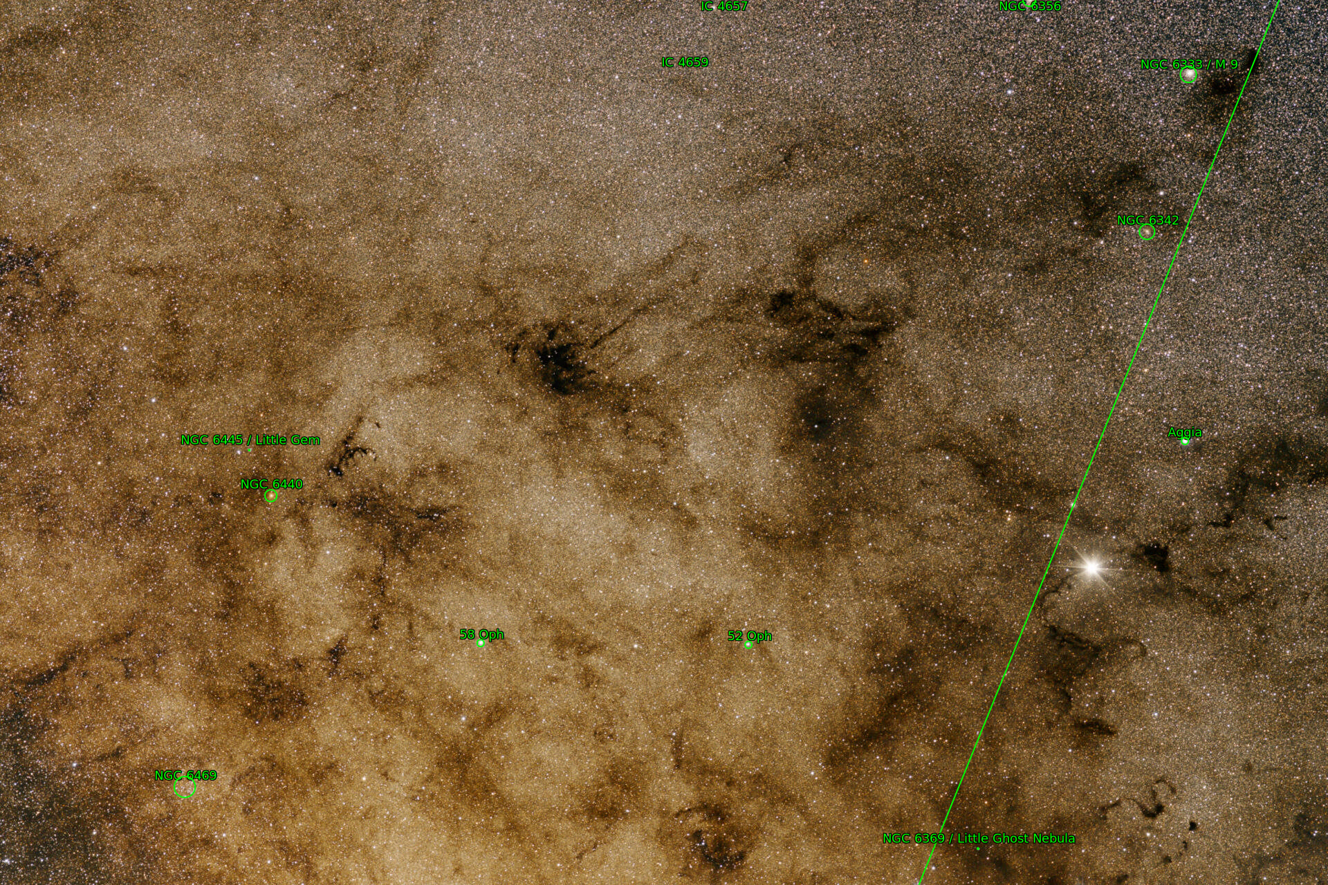 Sternkarten-Overlay (Astrometry.net)