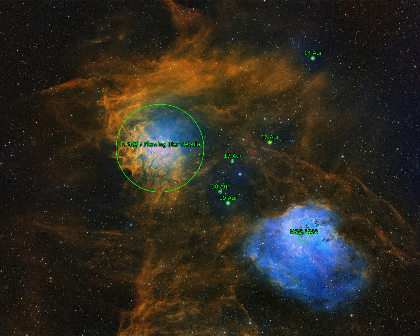 Sternkarten-Overlay (Astrometry.net)