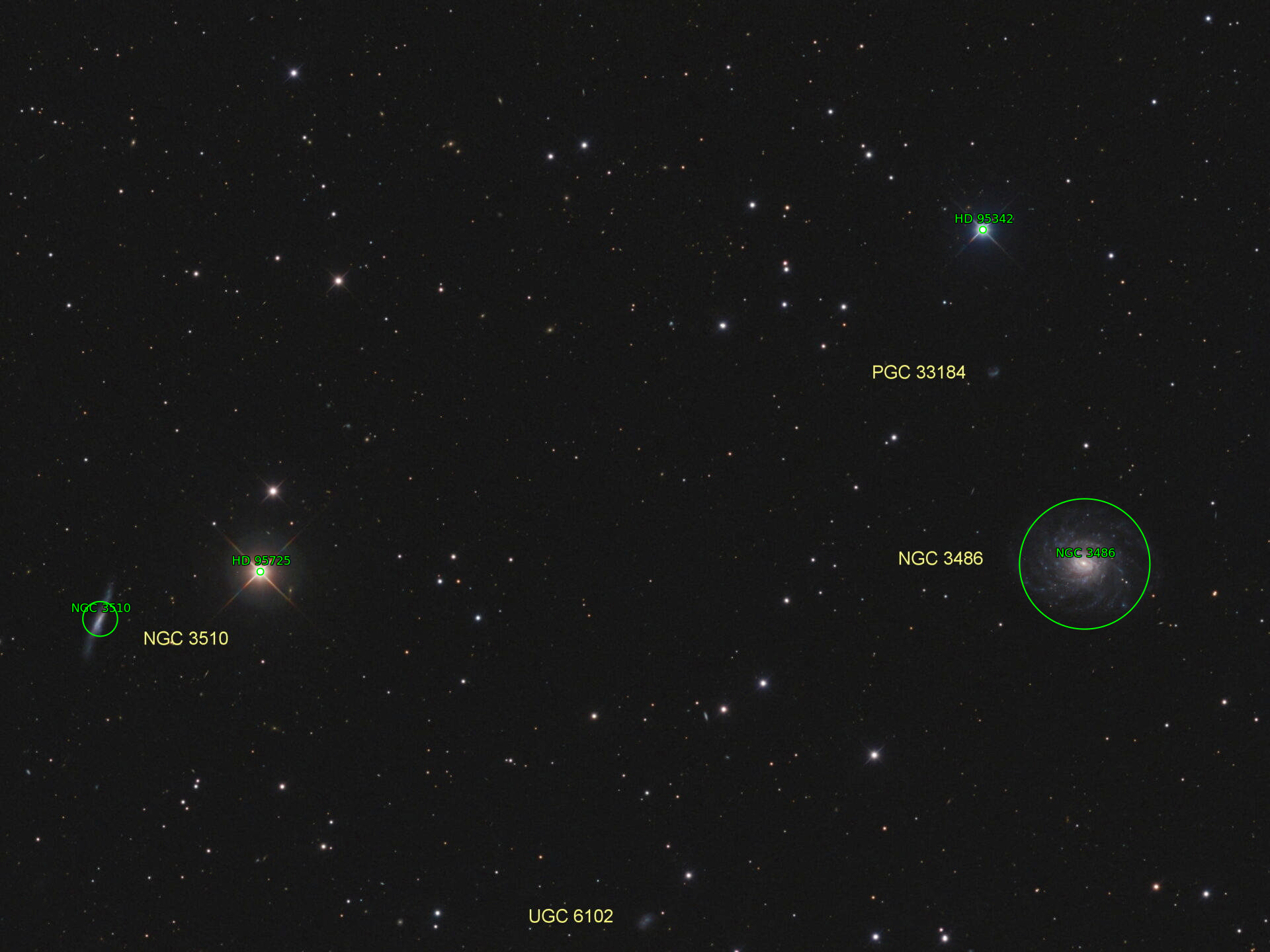Sternkarten-Overlay (Astrometry.net)