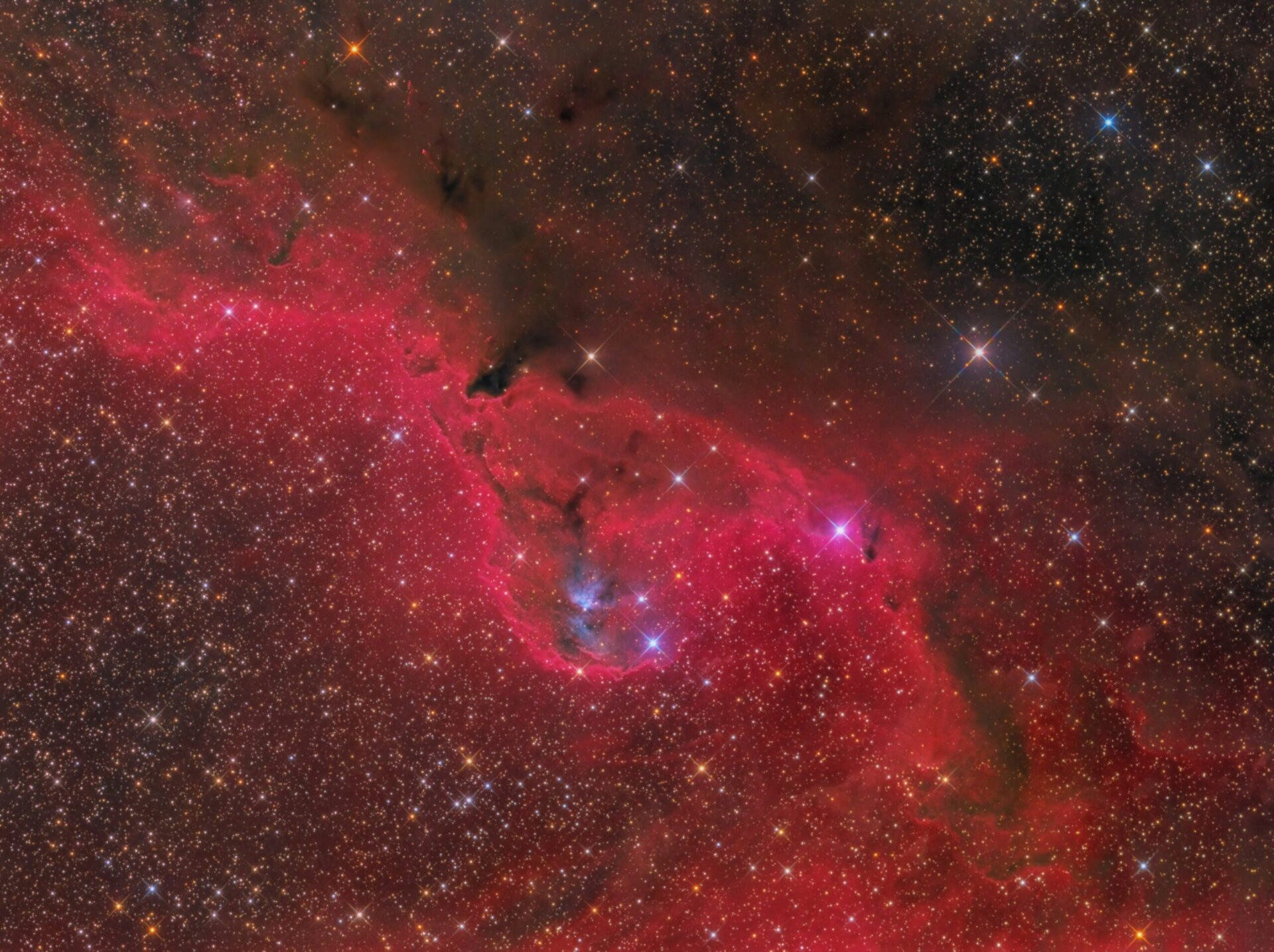 Sternkarten-Overlay (Astrometry.net)