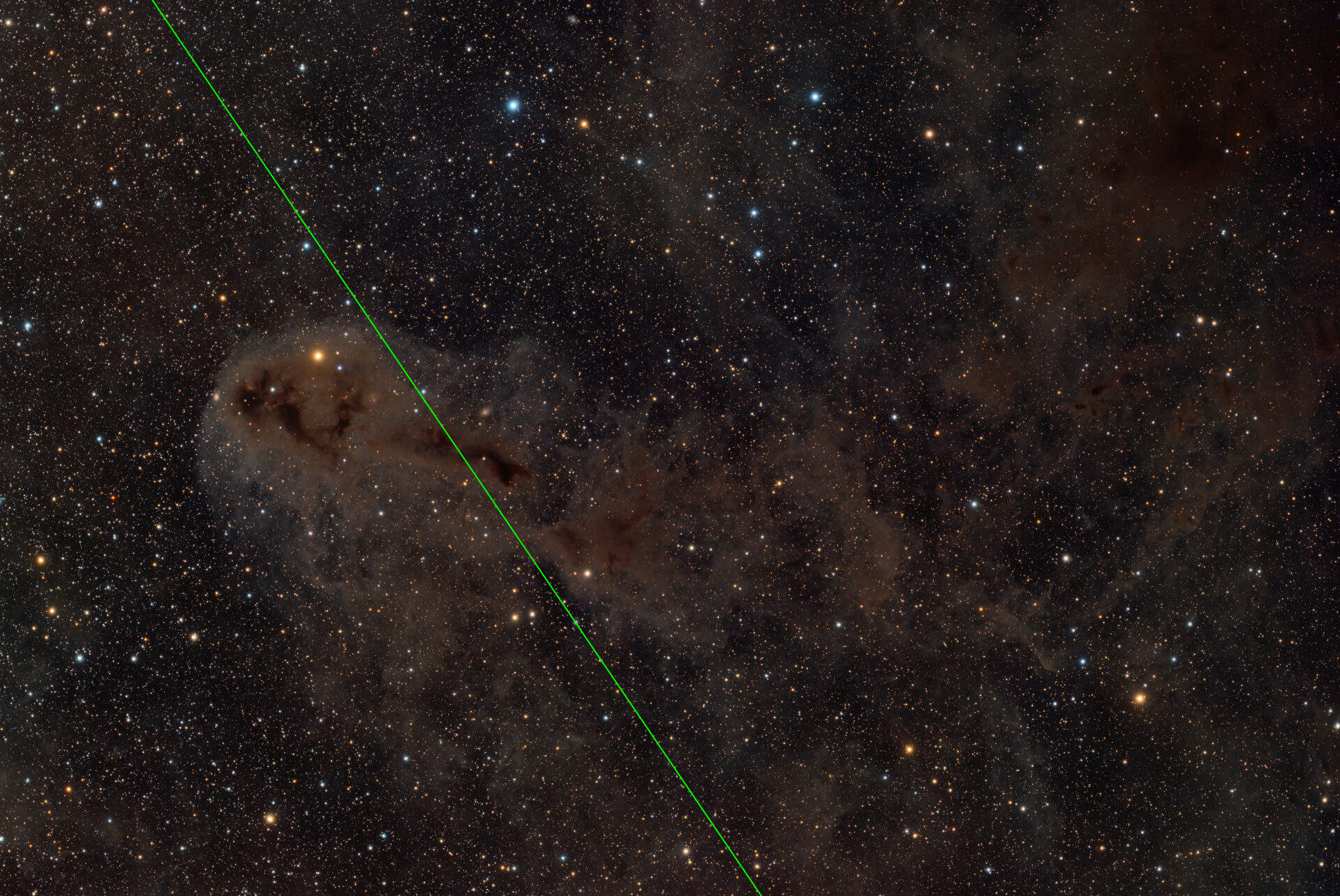 Sternkarten-Overlay (Astrometry.net)