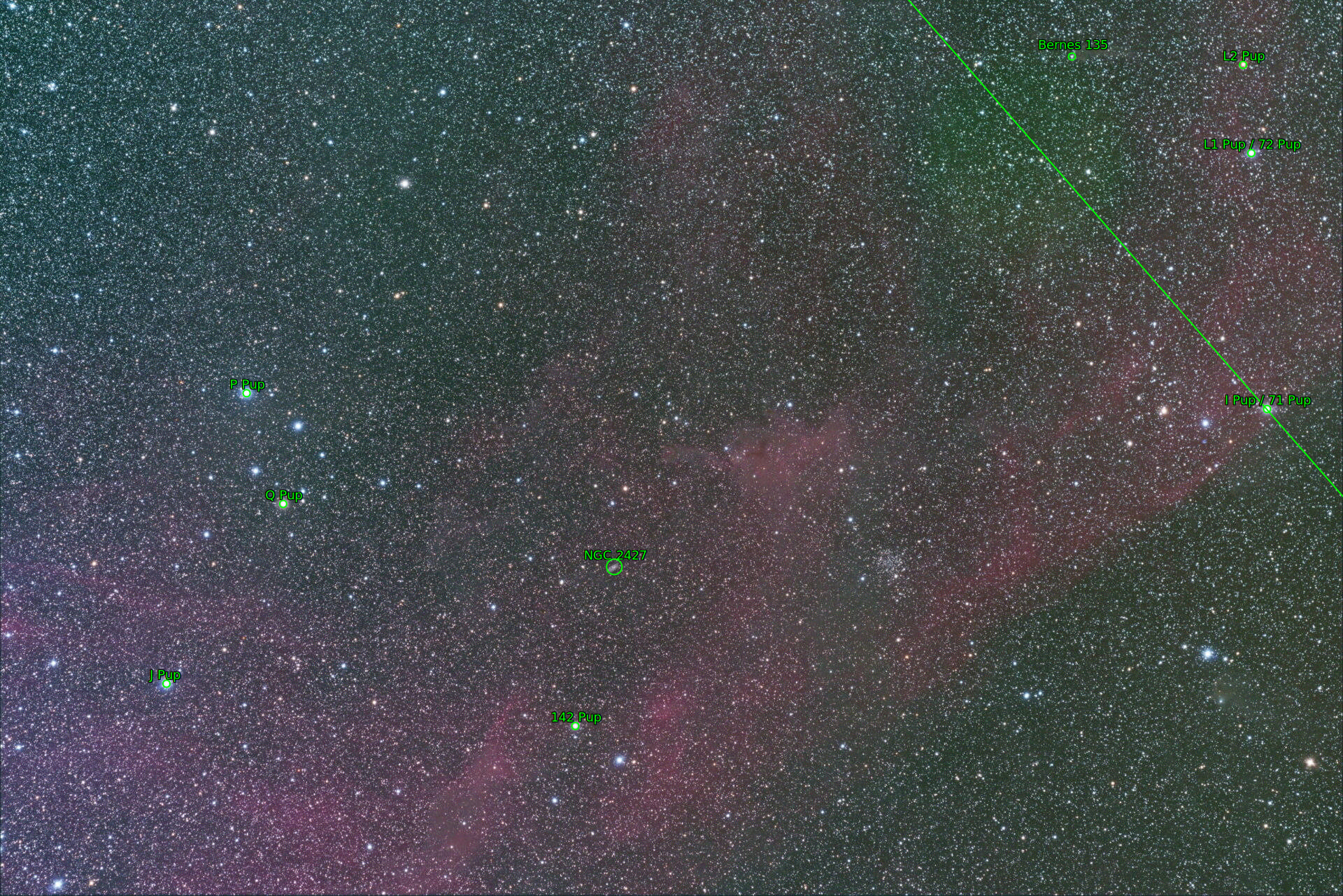 Sternkarten-Overlay (Astrometry.net)