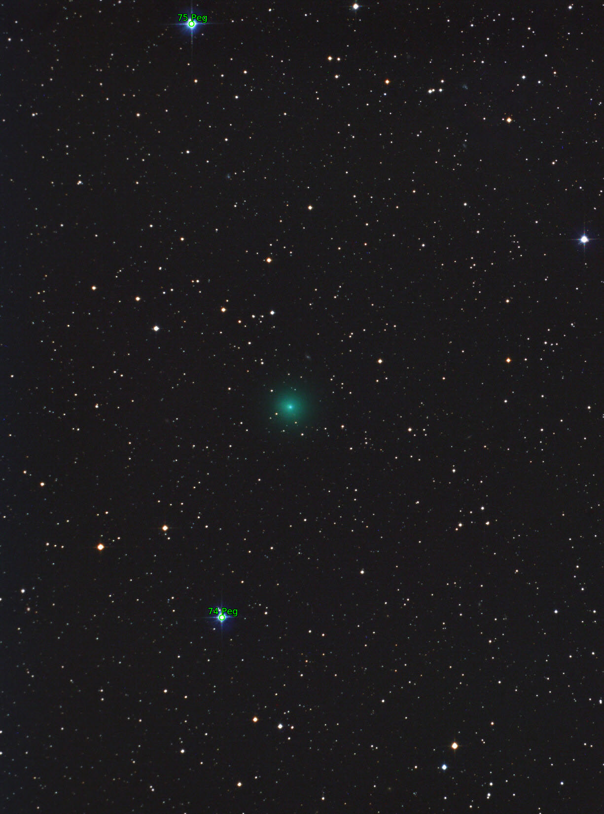 Sternkarten-Overlay (Astrometry.net)