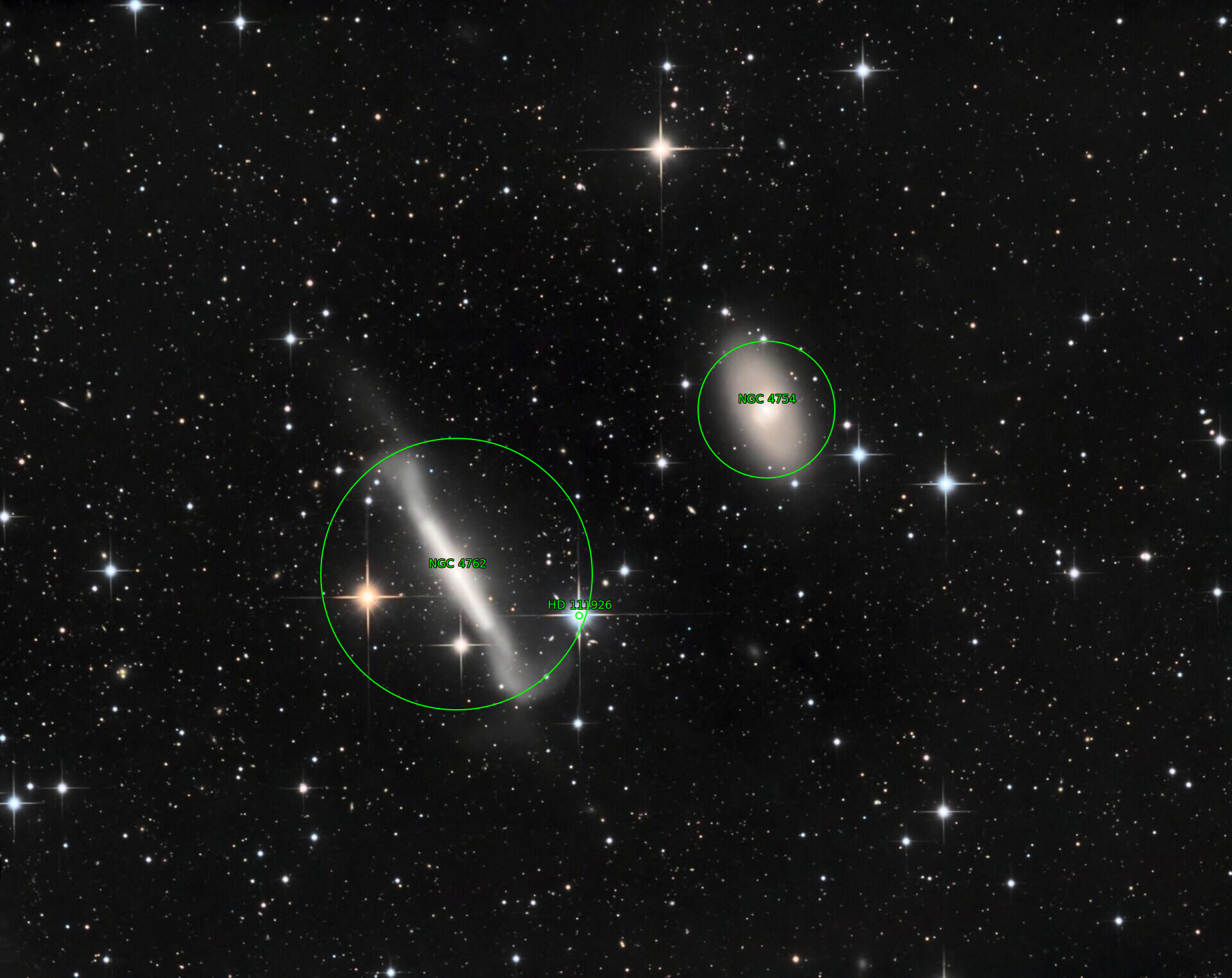 Sternkarten-Overlay (Astrometry.net)