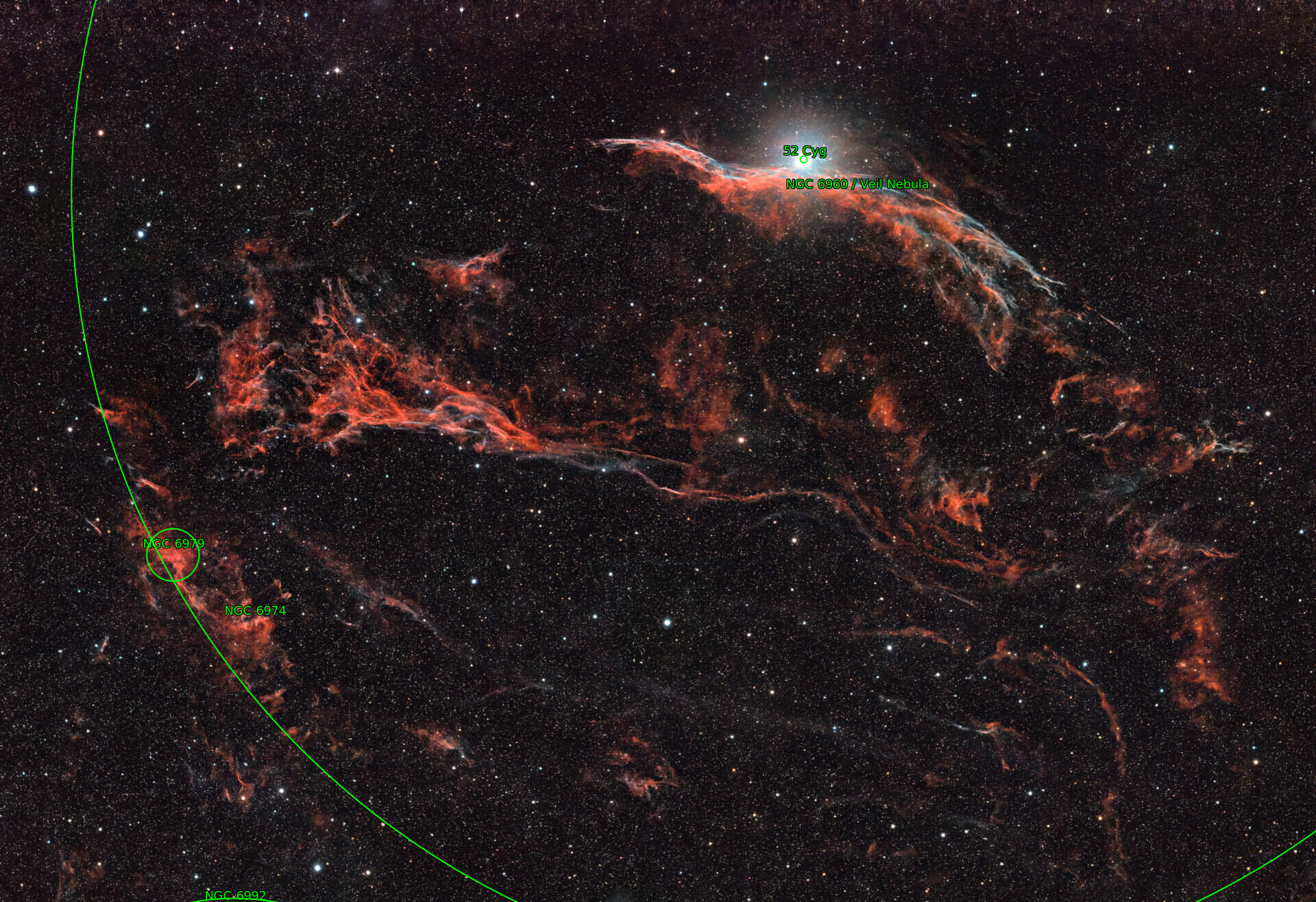 Sternkarten-Overlay (Astrometry.net)