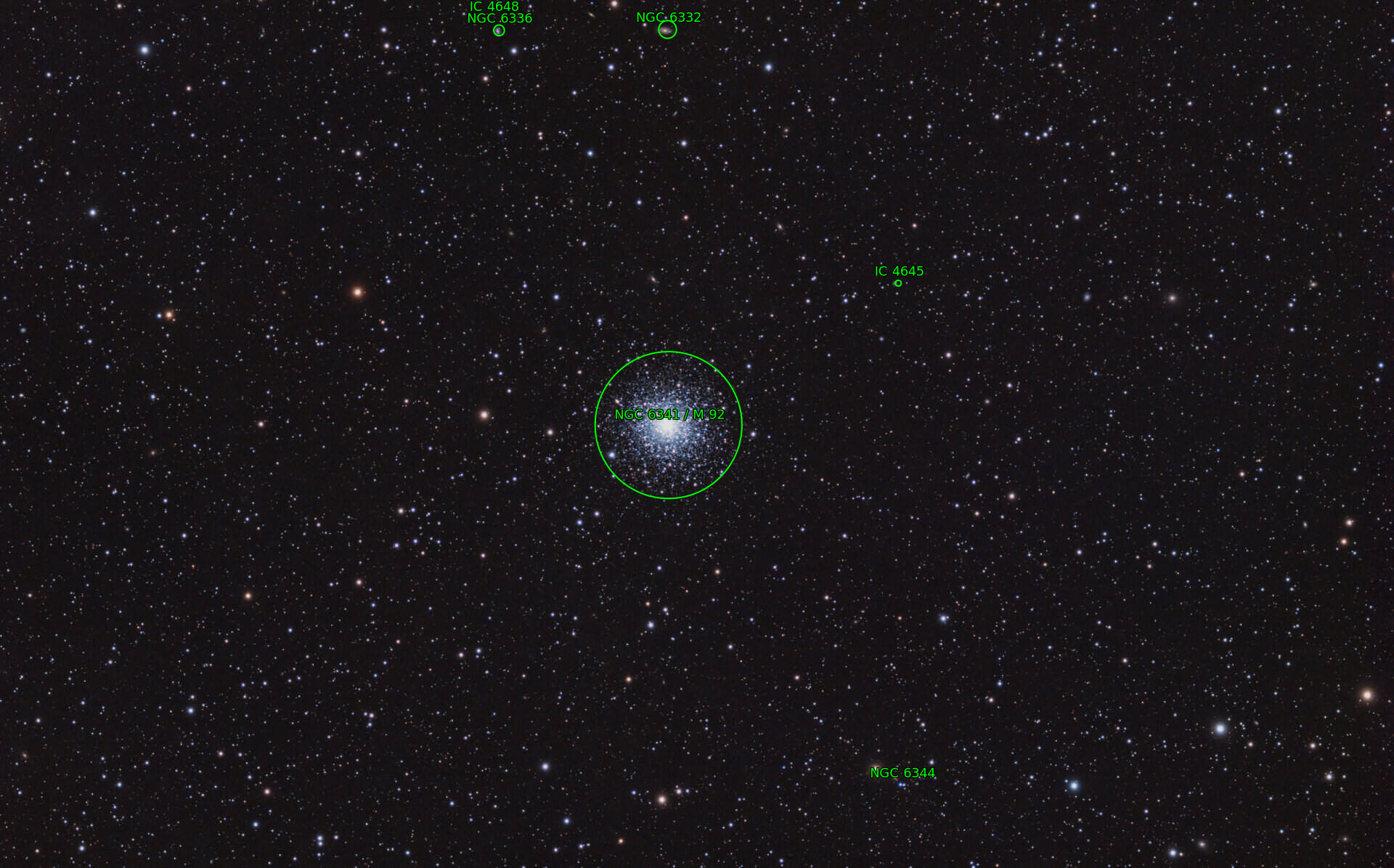 Sternkarten-Overlay (Astrometry.net)