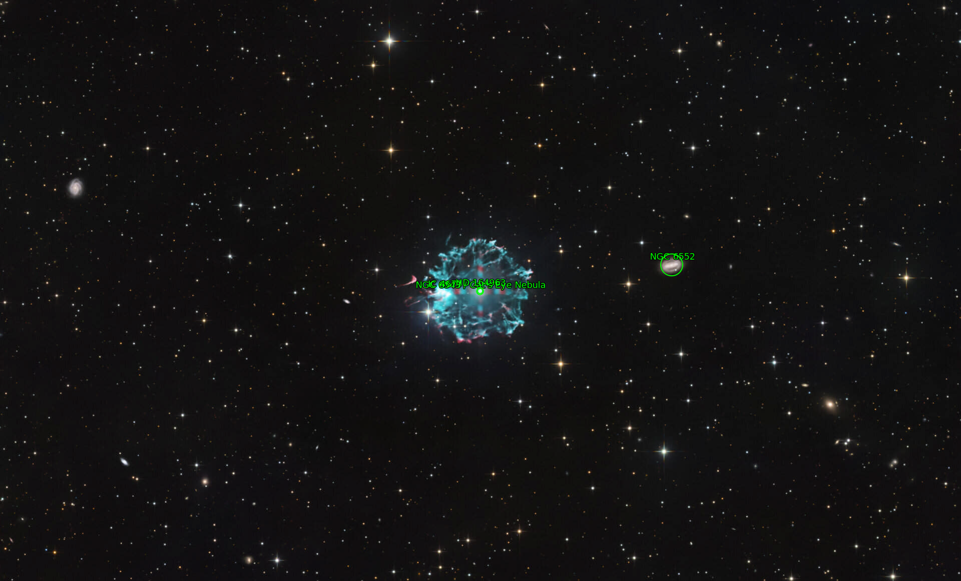 Sternkarten-Overlay (Astrometry.net)