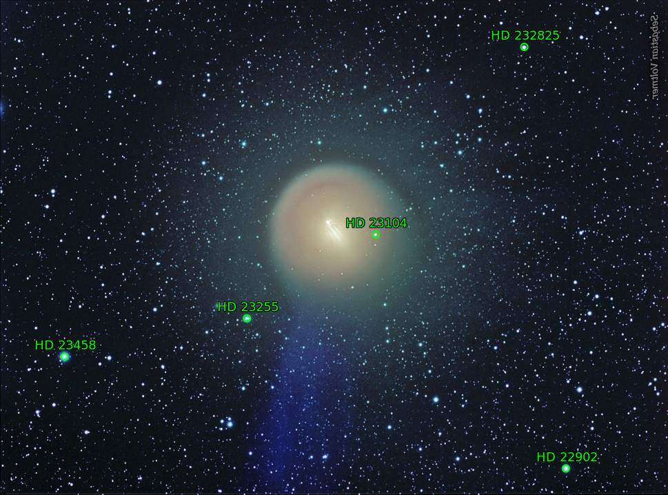 Sternkarten-Overlay (Astrometry.net)