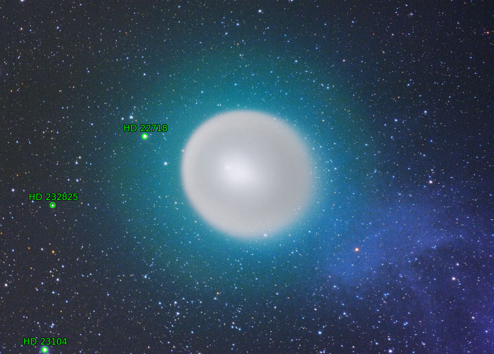 Sternkarten-Overlay (Astrometry.net)