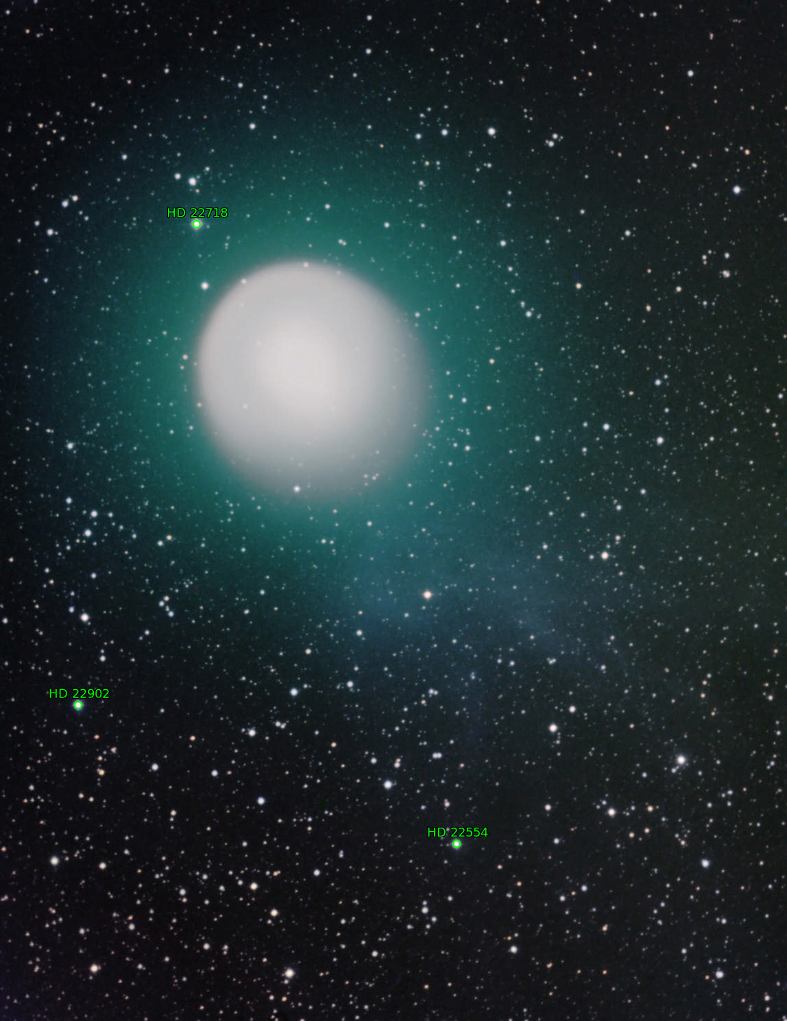 Sternkarten-Overlay (Astrometry.net)