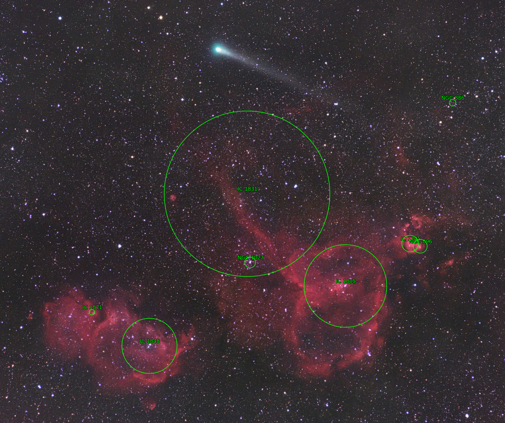 Sternkarten-Overlay (Astrometry.net)