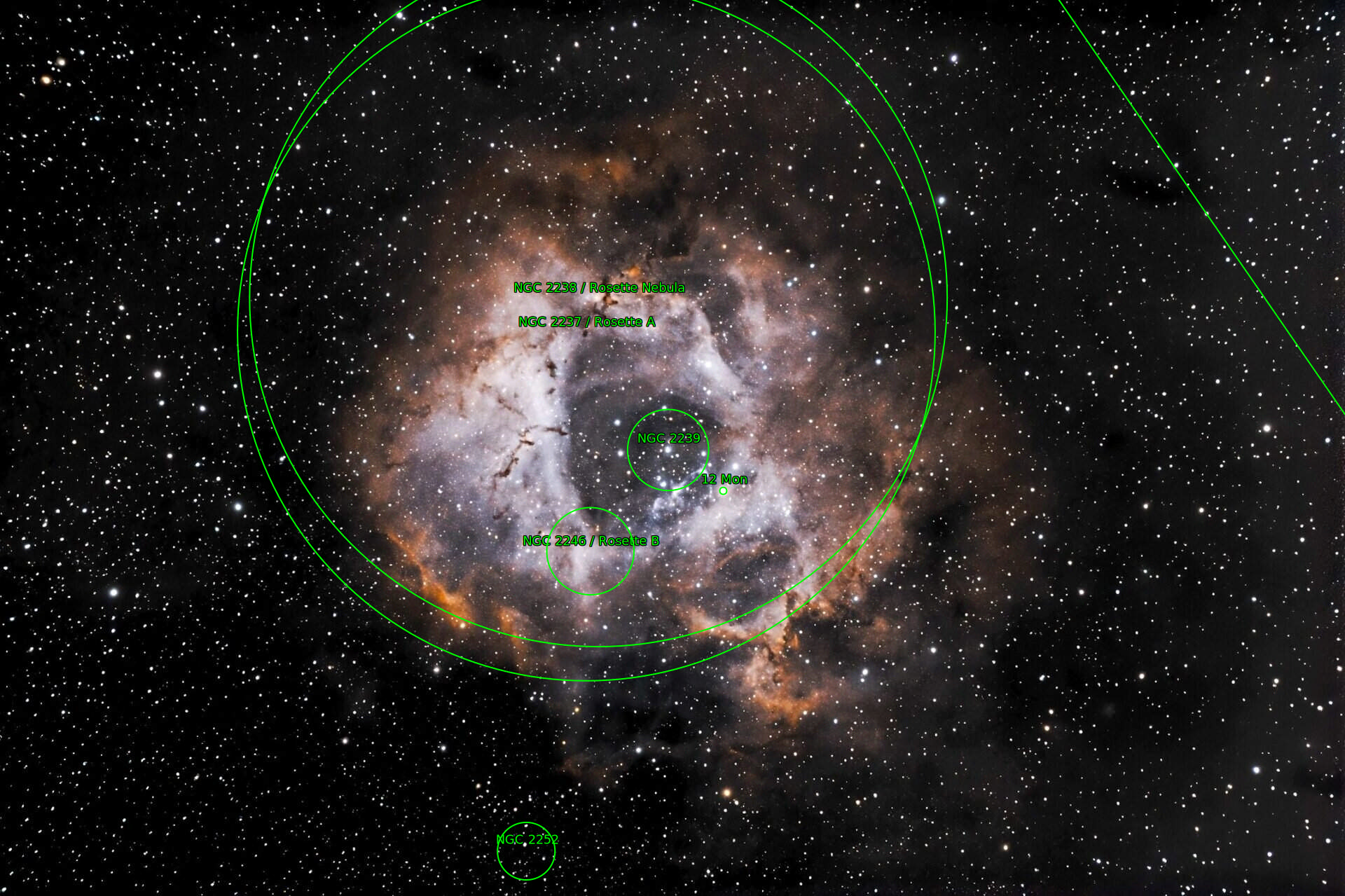 Sternkarten-Overlay (Astrometry.net)
